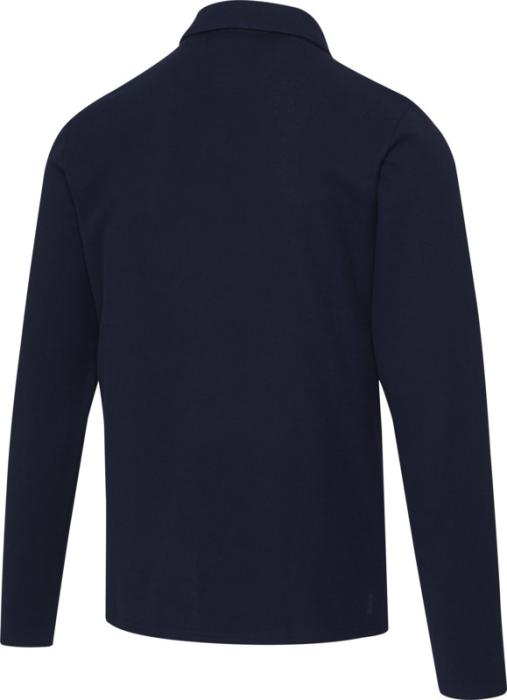 Polo de manga comprida unissexo