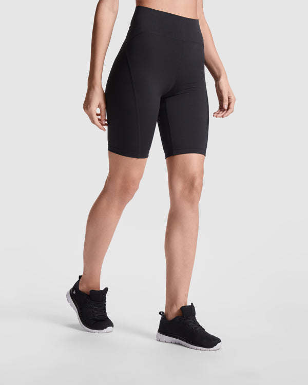 Leggings curtas de compressão recicladas