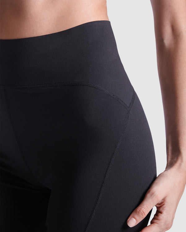 Leggings curtas de compressão recicladas