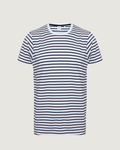 T-shirt unissexo às riscas
