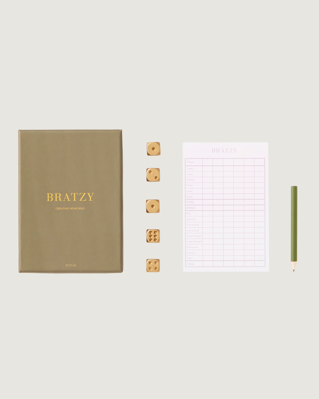 Conjunto de mesa de centro Bratzy