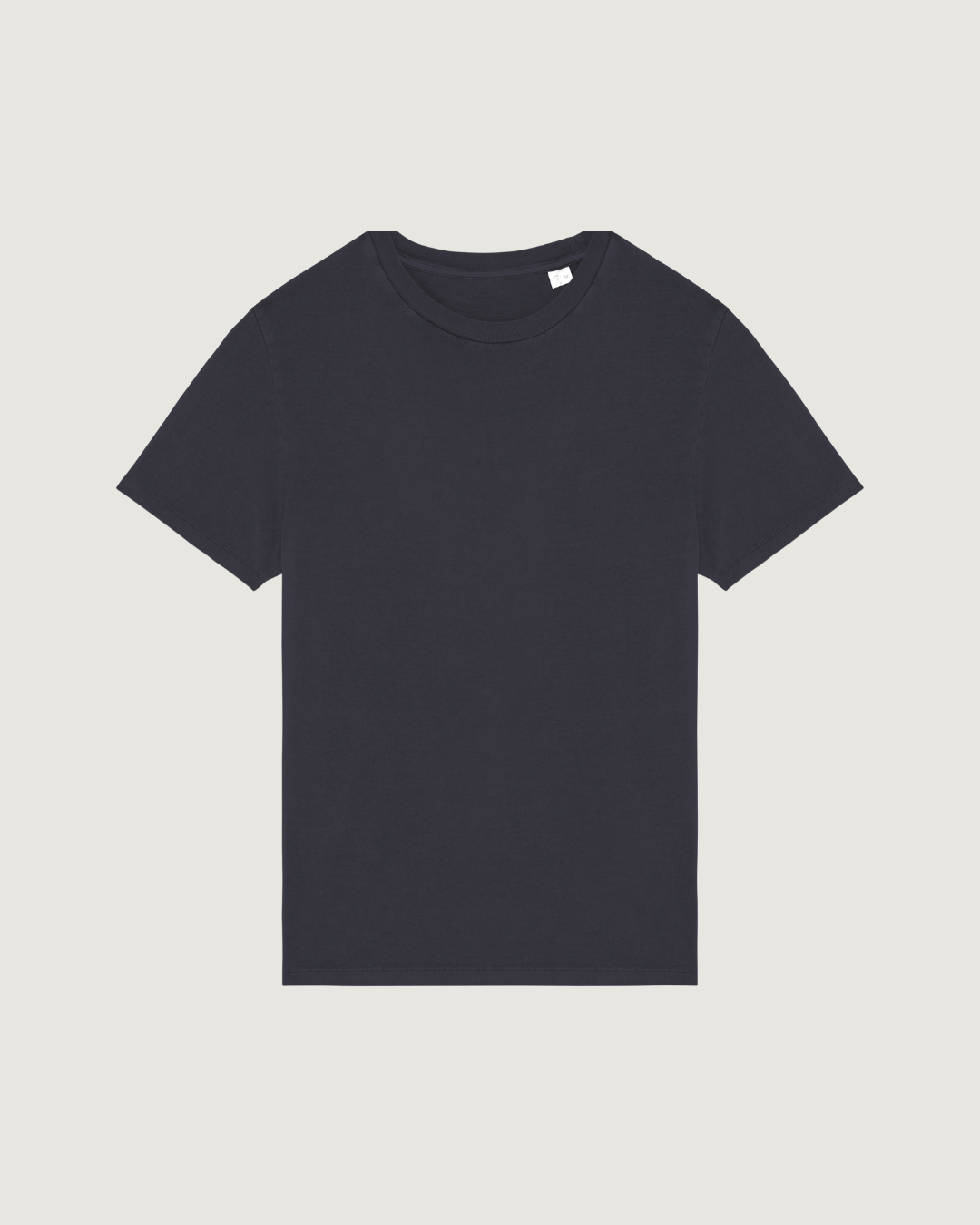 T-shirt eco-responsável com aspecto lavado unissexo