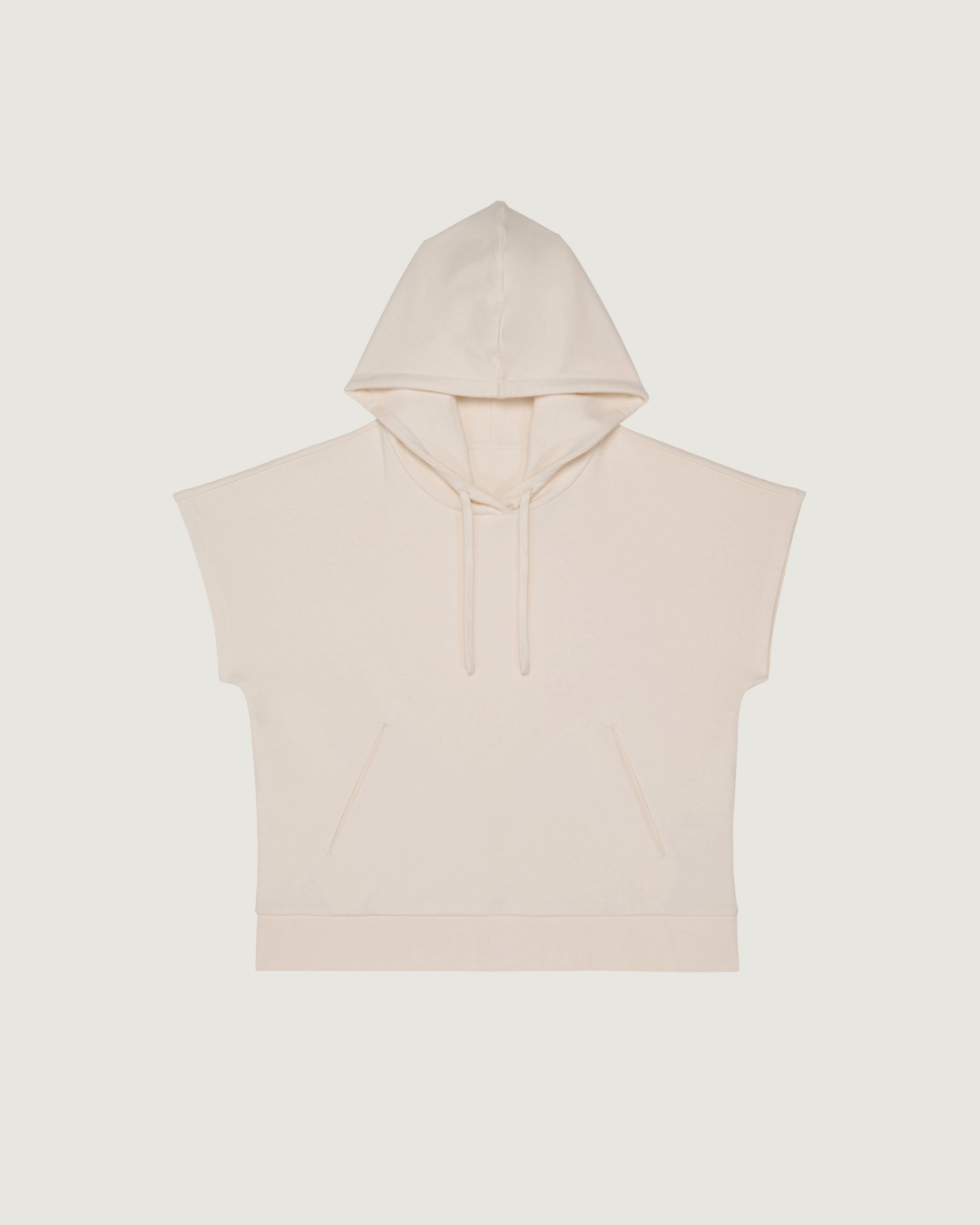 Sweatshirt eco-responsável oversize sem manga French Terry de senhora
