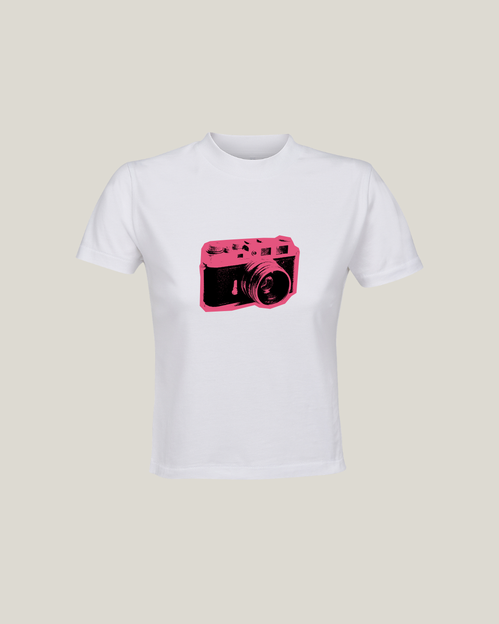 T-SHIRT CURTA ALGODÃO