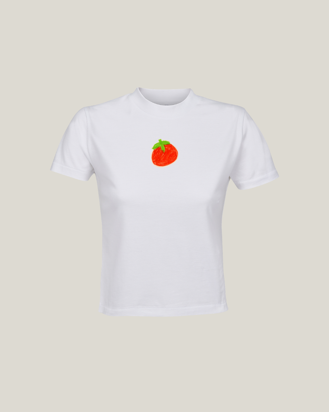 T-SHIRT CURTA ALGODÃO