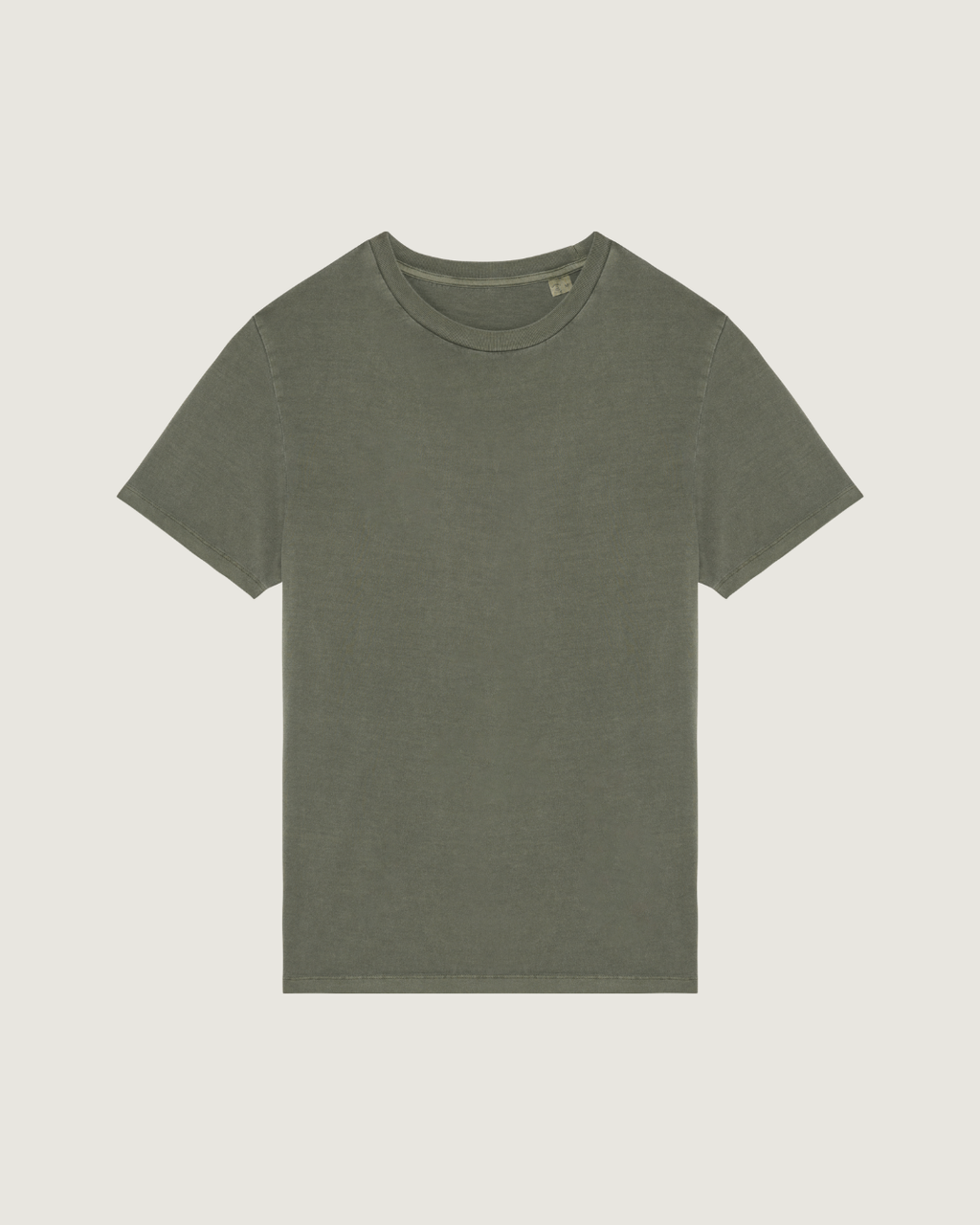 T-shirt com aspecto lavado unisexo