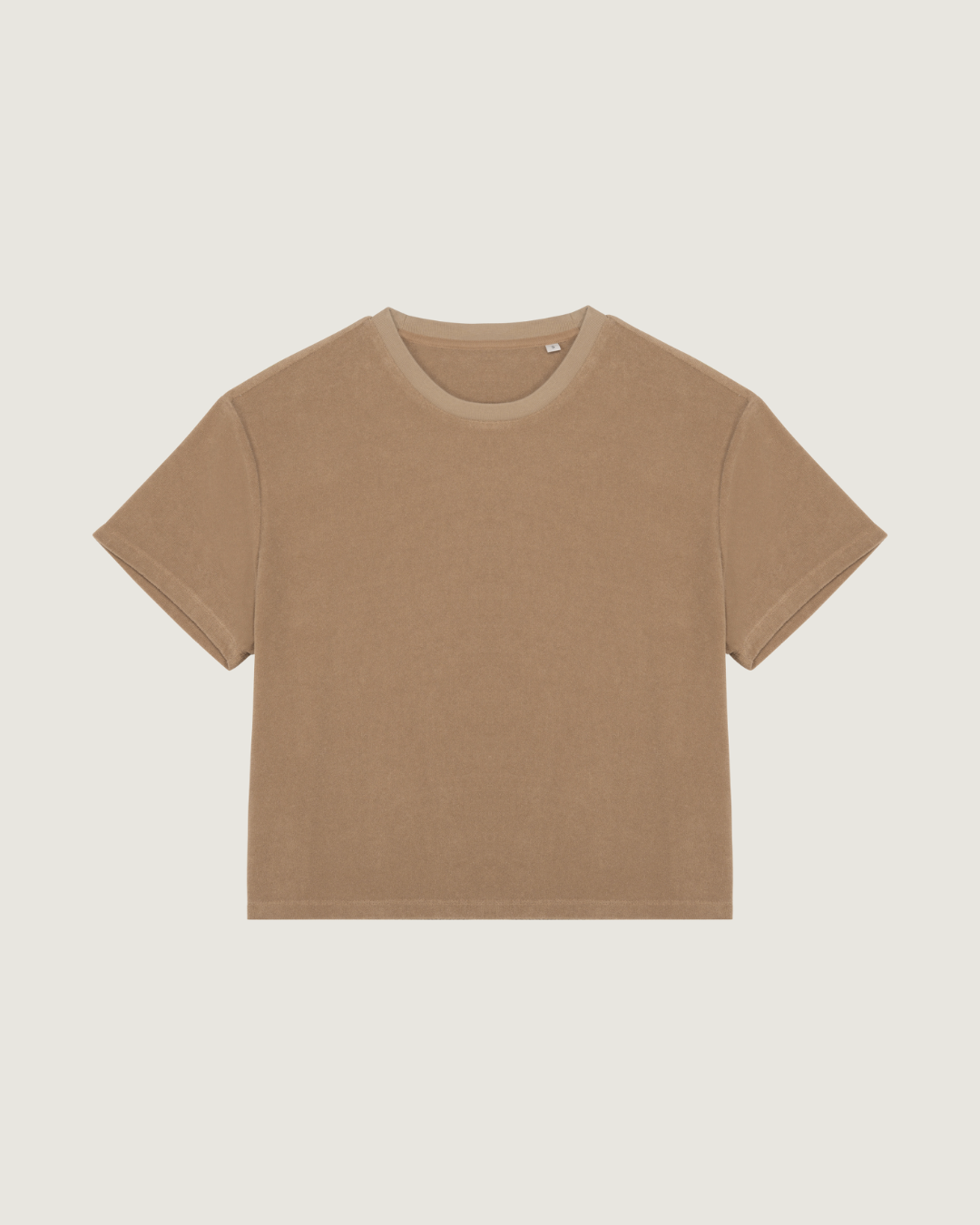 T-shirt em malha turca de senhora Eco