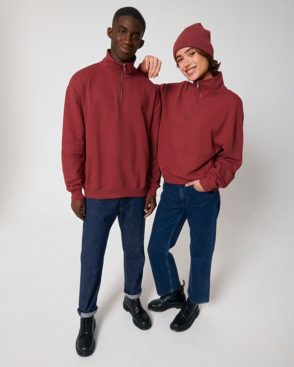 Sweatshirt com fecho Miller Dry