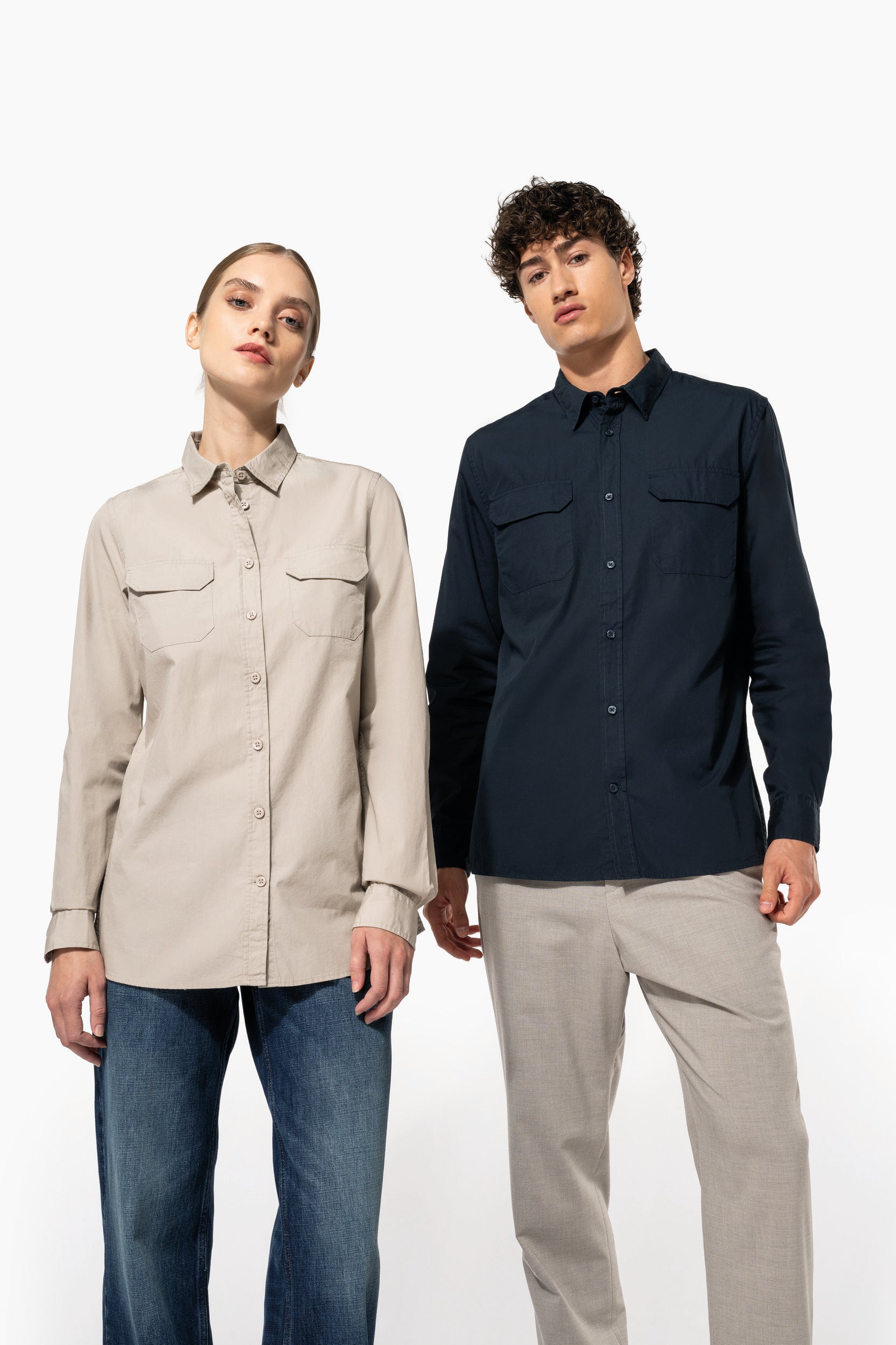 Camisa Safari para Homem