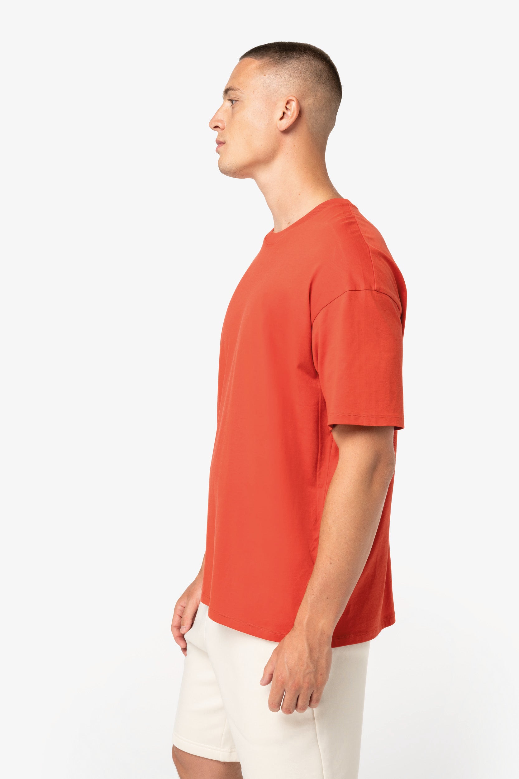 T-shirt oversize eco-responsável de homem