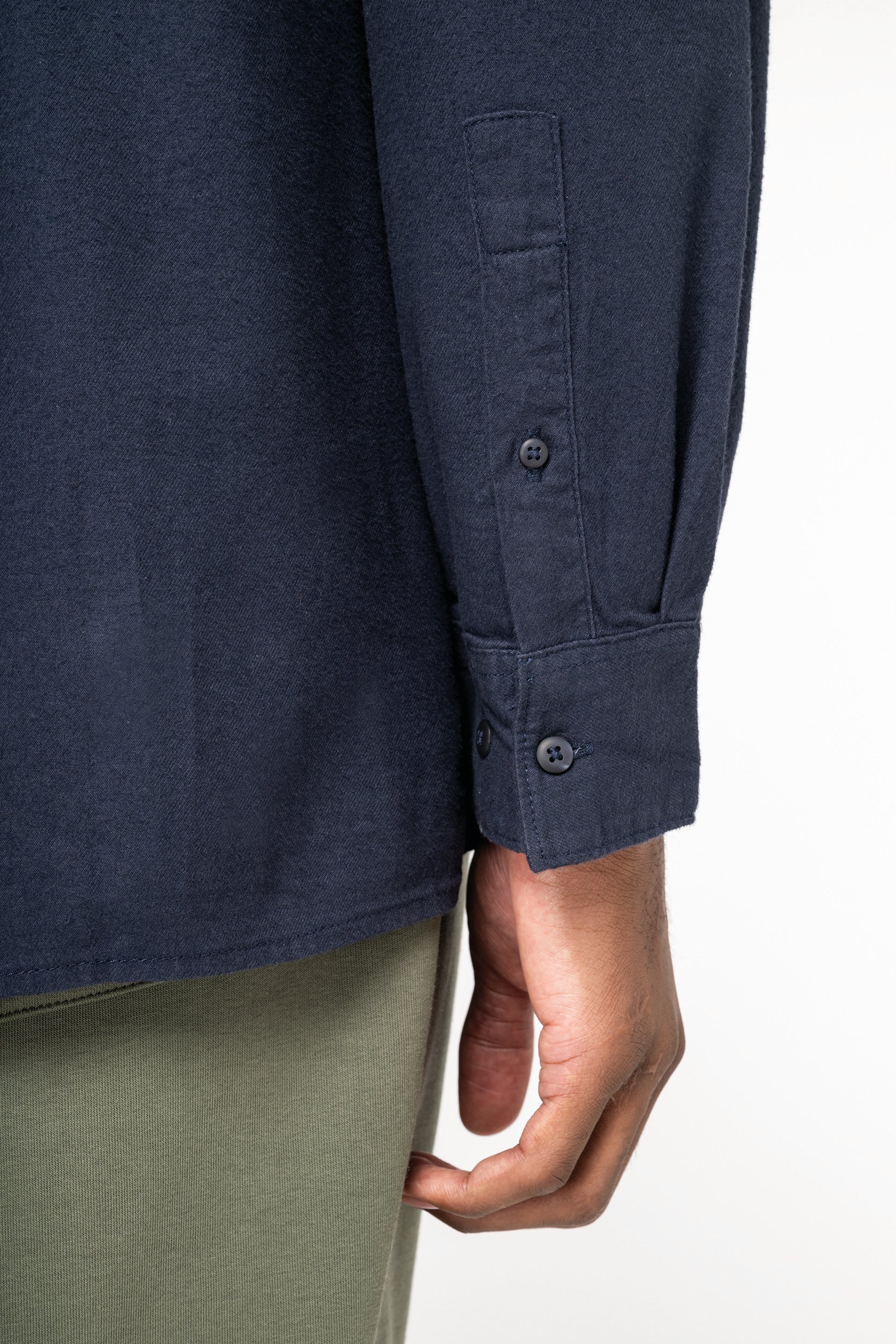 Camisa eco-responsável em flanela