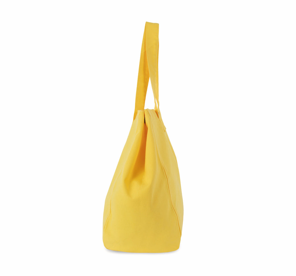 Saco de compras em algodão com aspecto lavado,  310 g