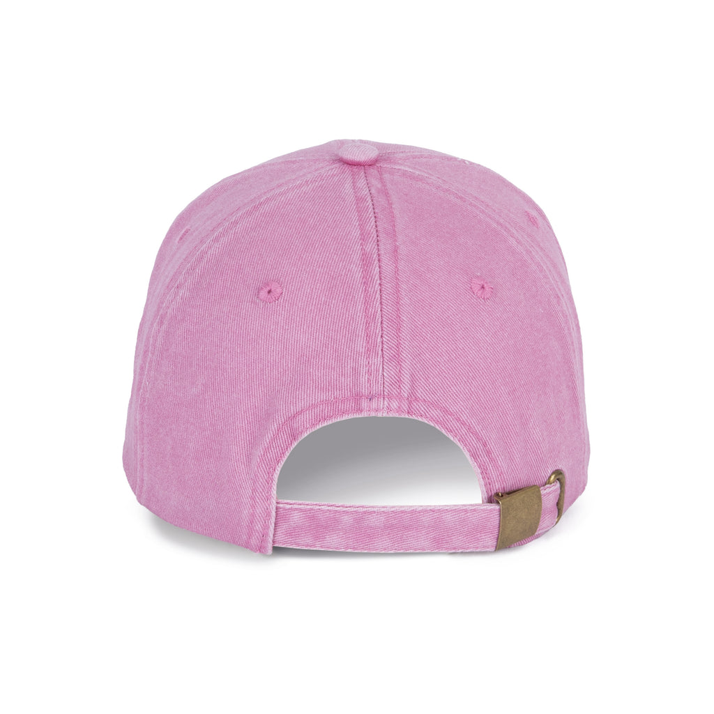 Boné vintage com efeito rasgado - 6 painéis