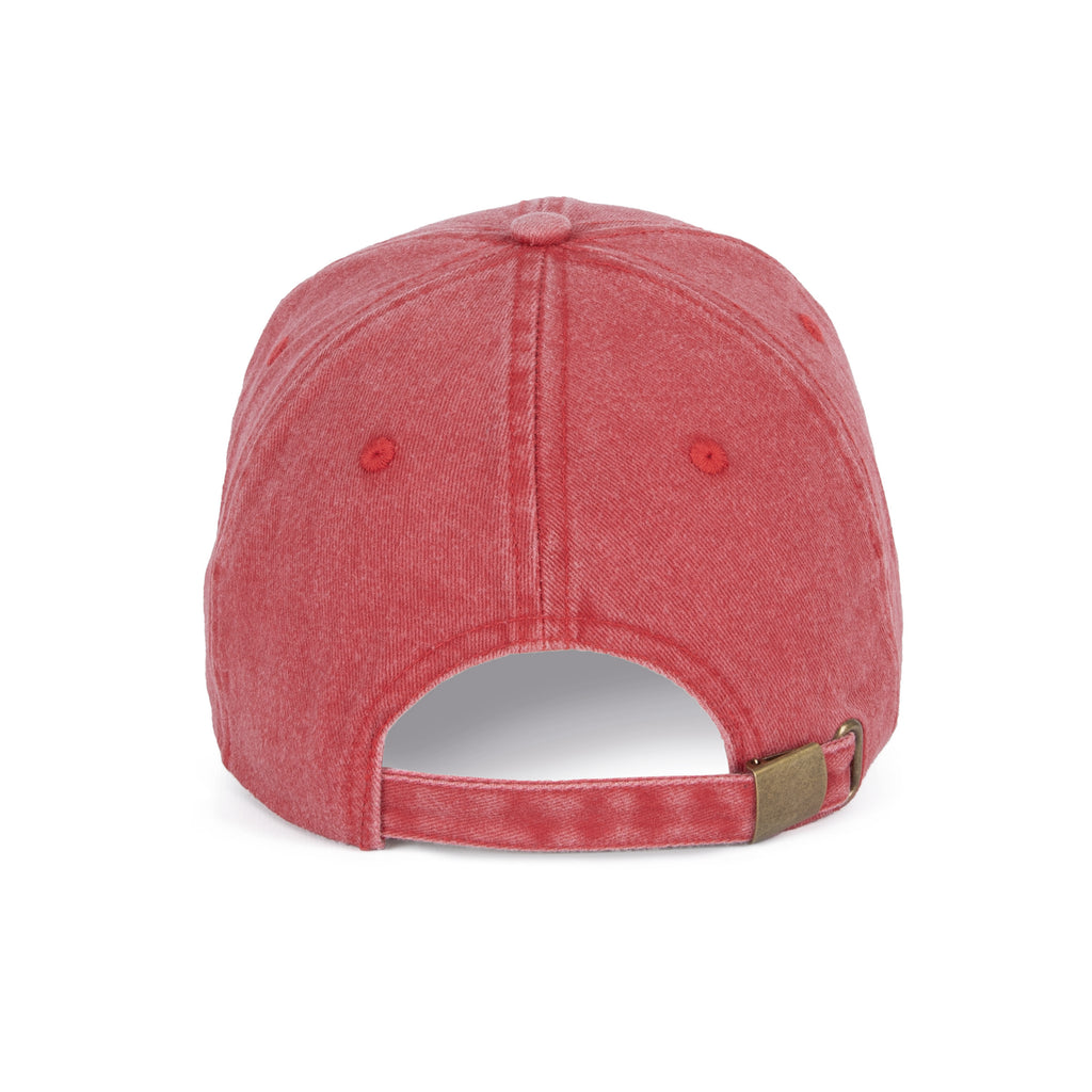 Boné vintage com efeito rasgado - 6 painéis