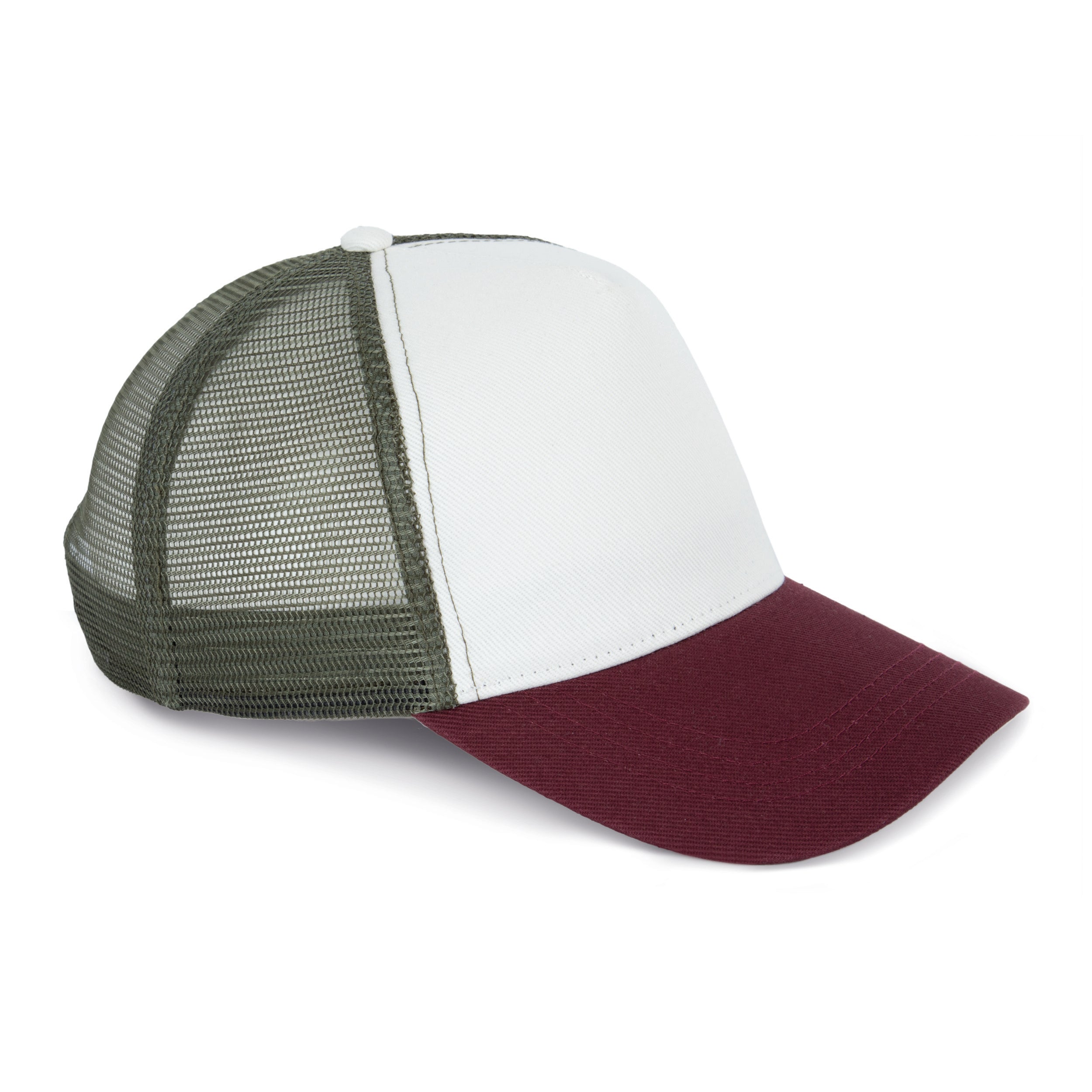Boné trucker eco-responsável 5 painéis unissexo