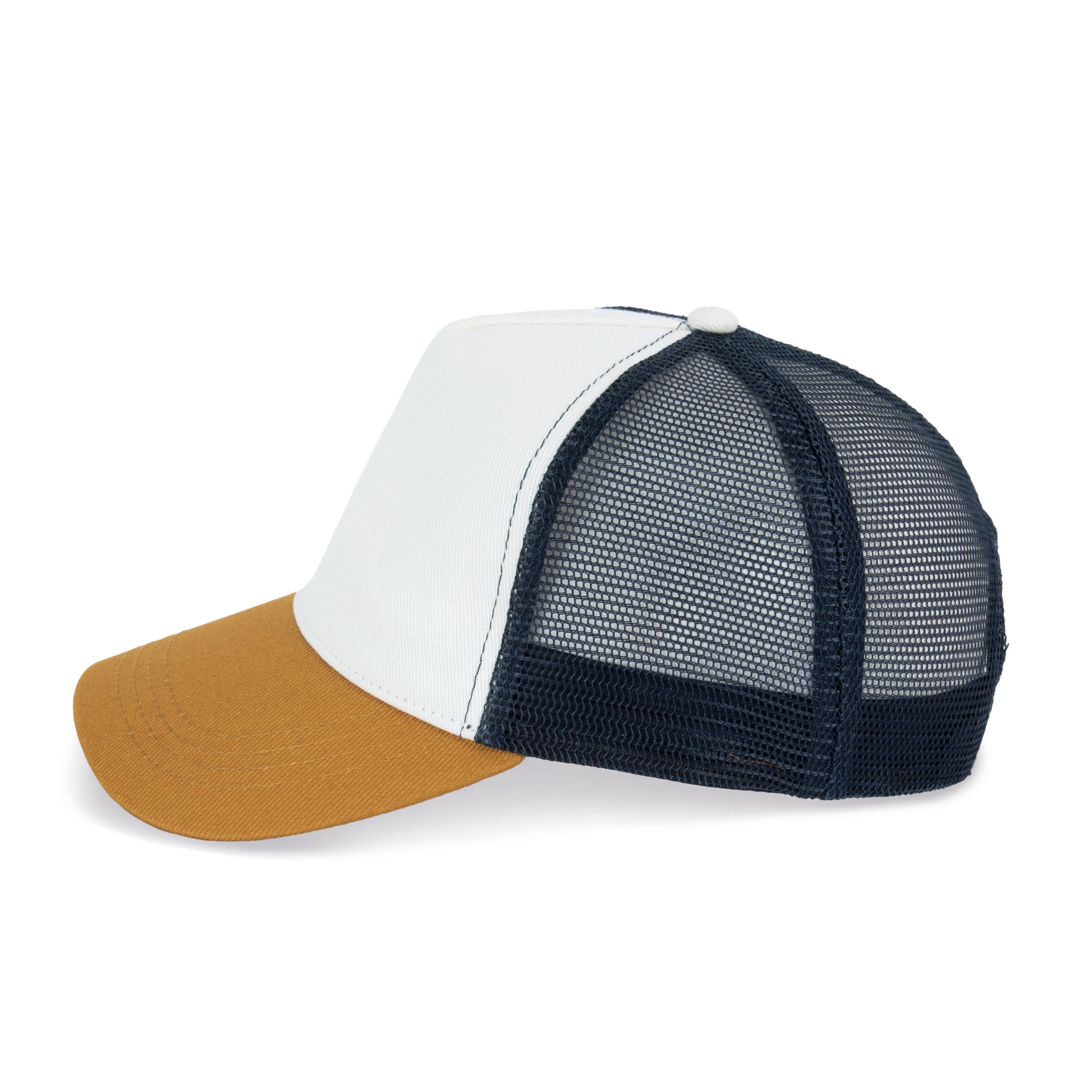 Boné trucker eco-responsável 5 painéis unissexo