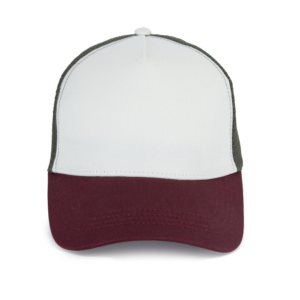 Boné trucker eco-responsável 5 painéis unissexo