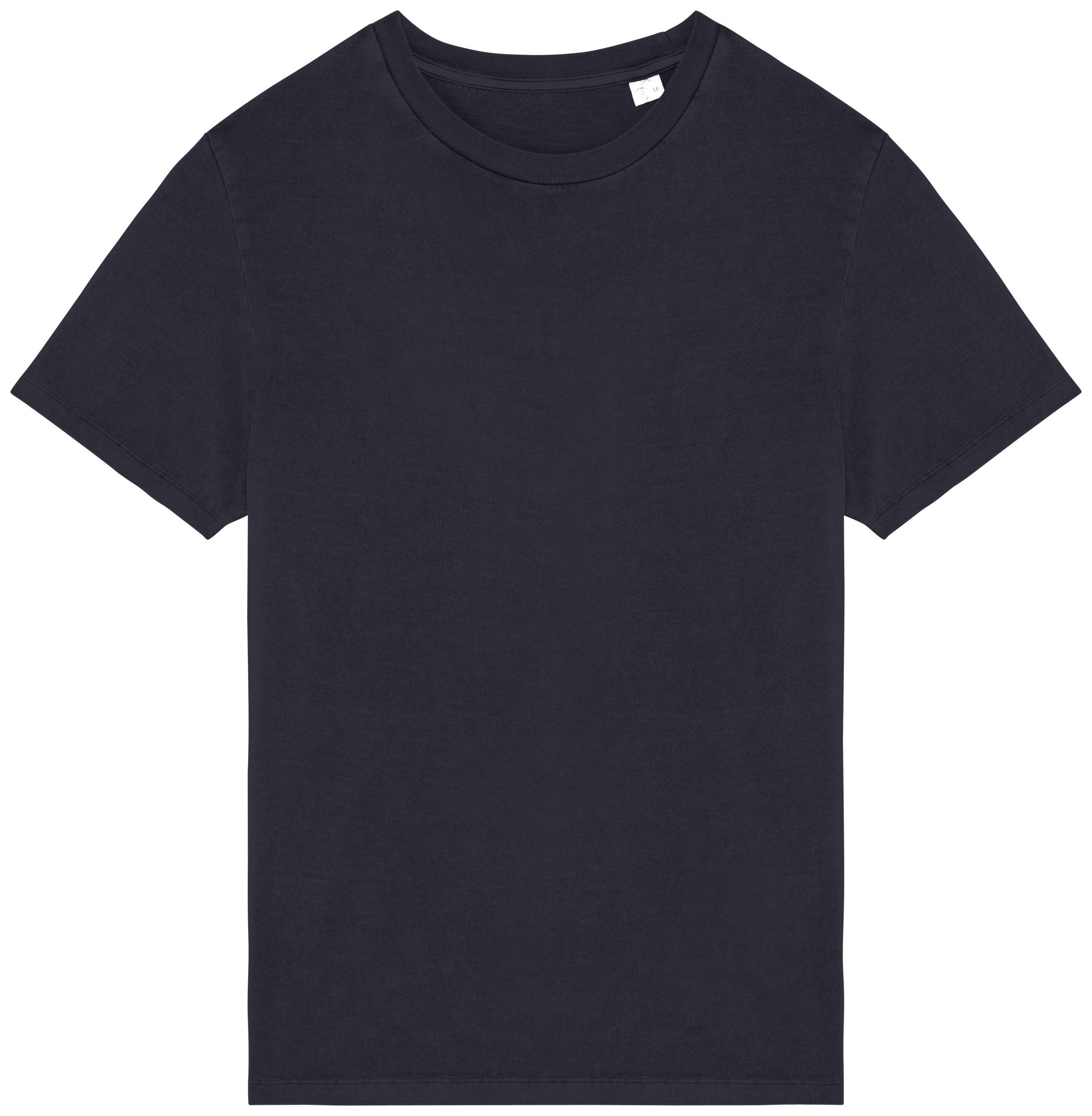 T-shirt eco-responsável com aspecto lavado unissexo