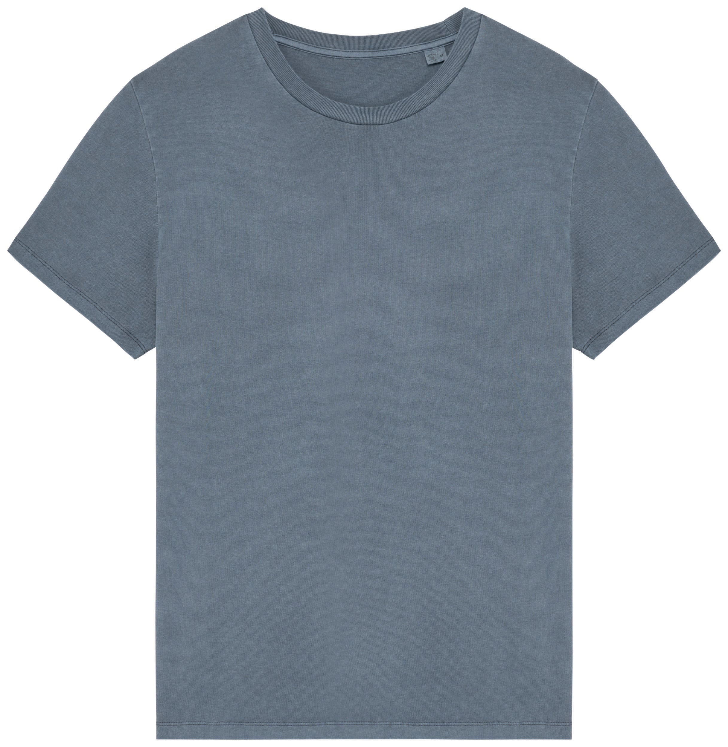 T-shirt eco-responsável com aspecto lavado unissexo