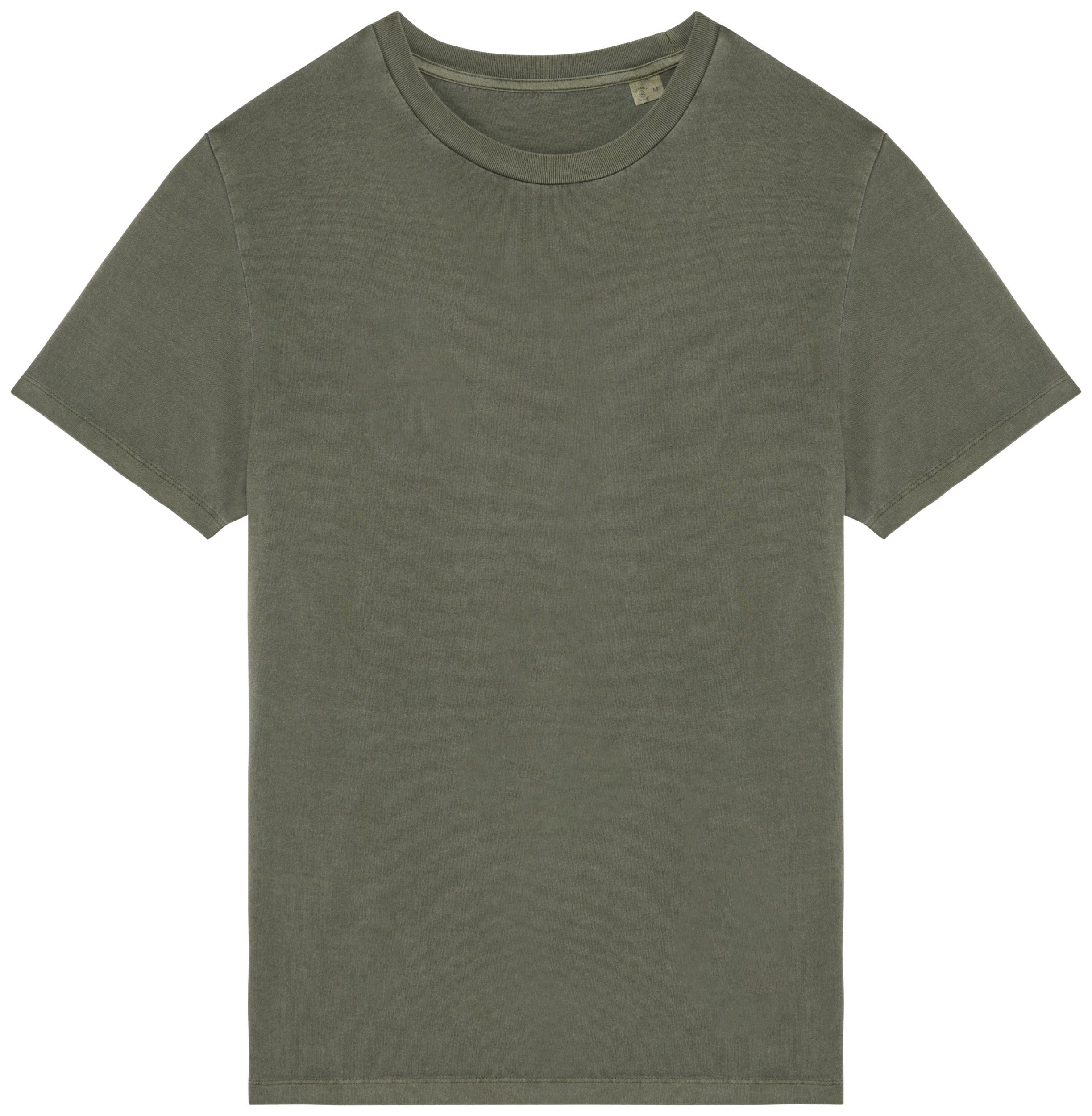 T-shirt eco-responsável com aspecto lavado unissexo