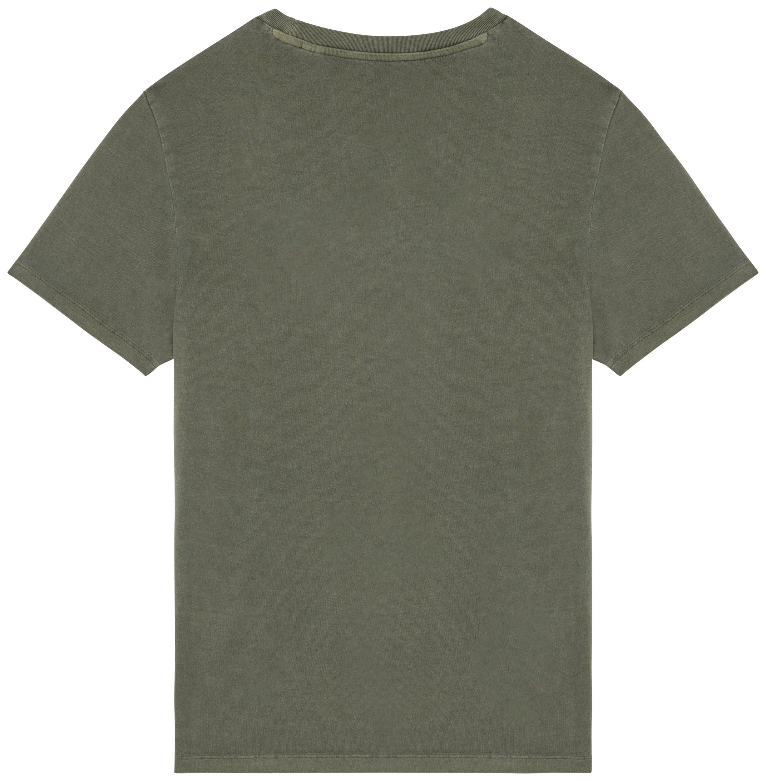 T-shirt eco-responsável com aspecto lavado unissexo