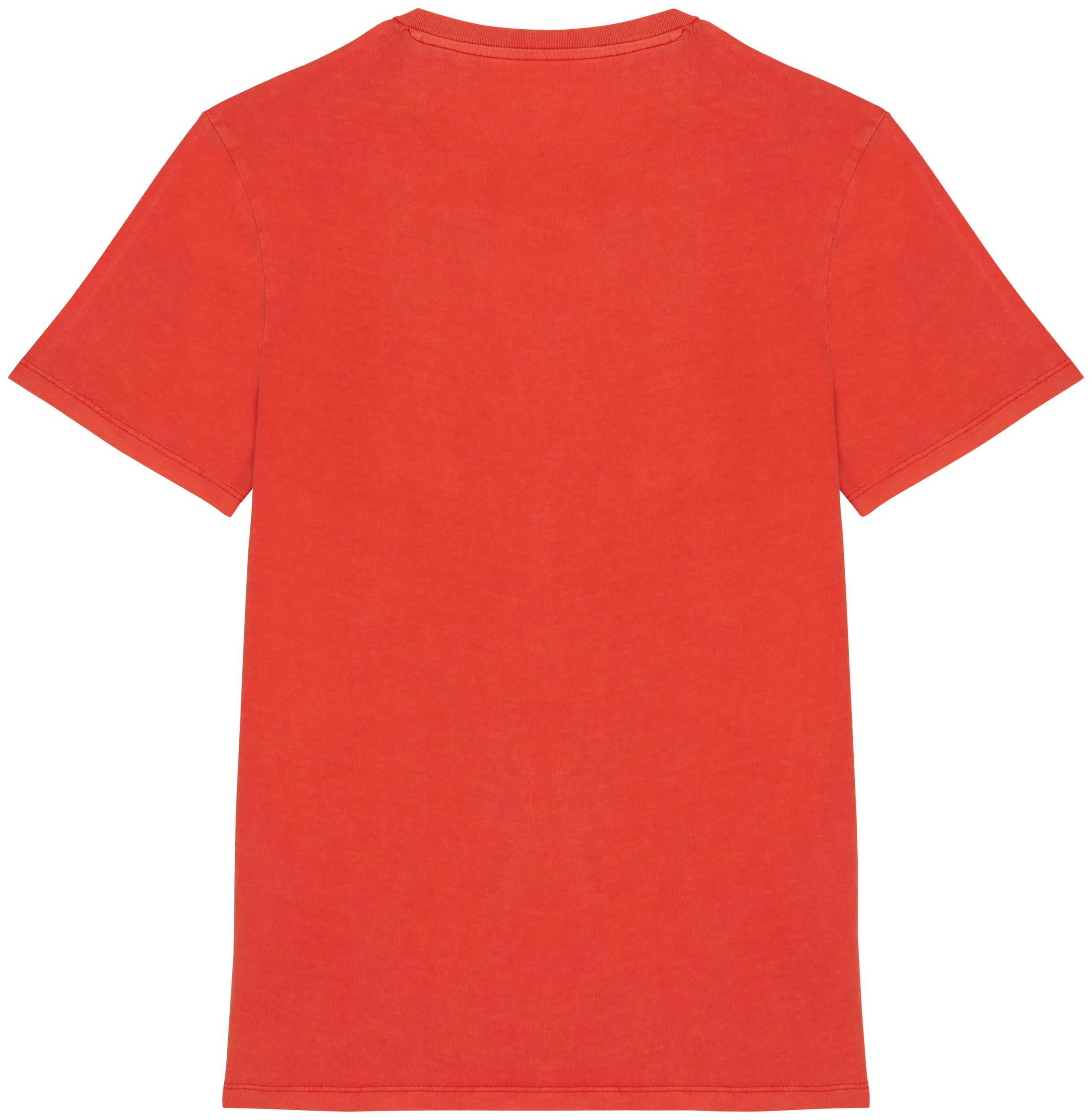 T-shirt eco-responsável com aspecto lavado unissexo