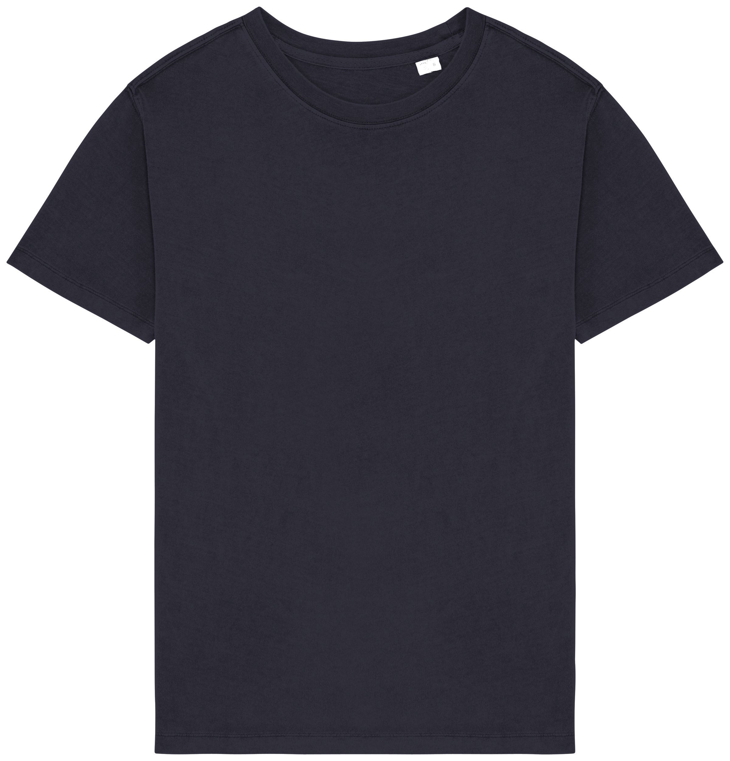 T-shirt com aspecto lavado unisexo