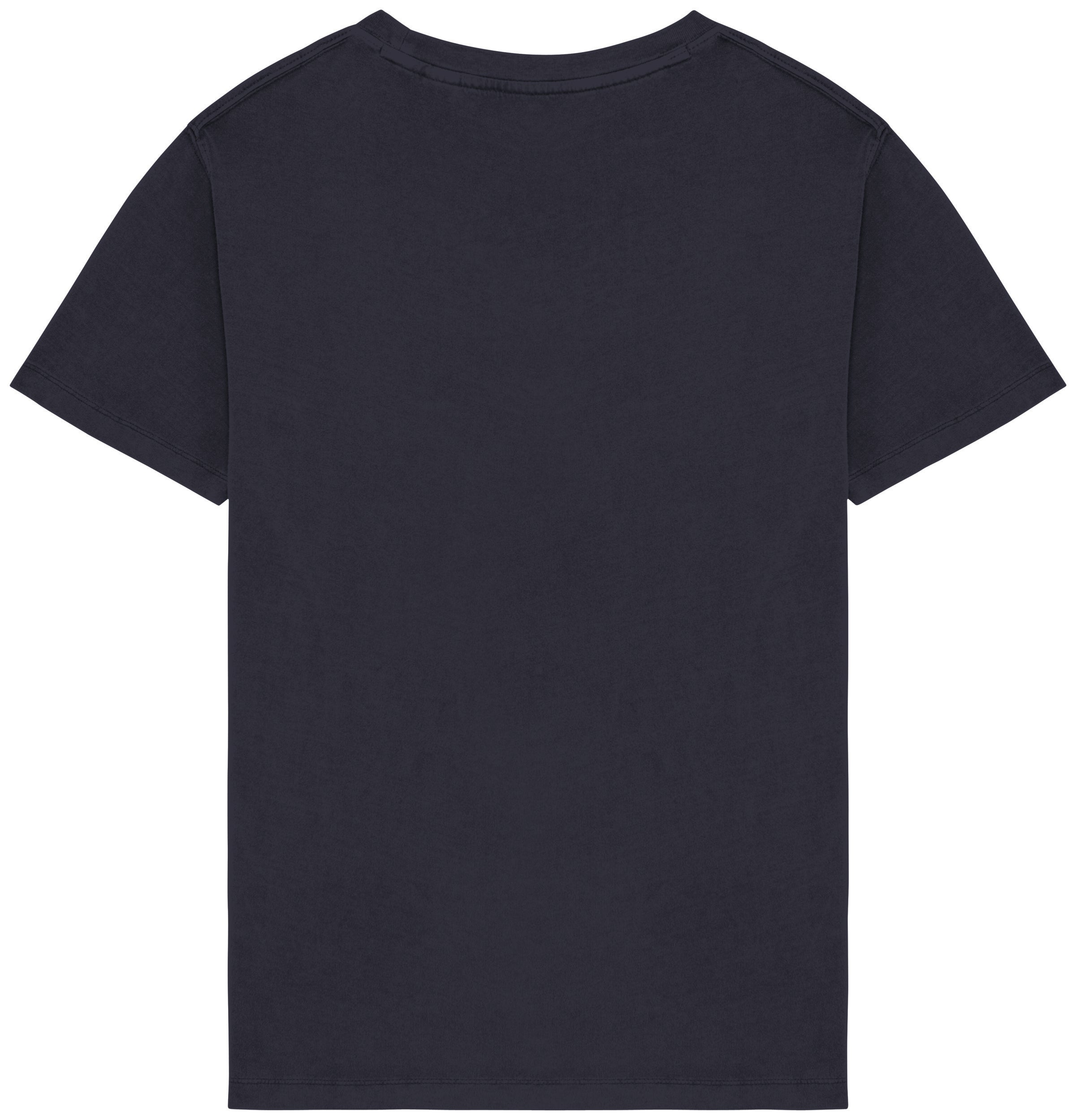 T-shirt com aspecto lavado unisexo