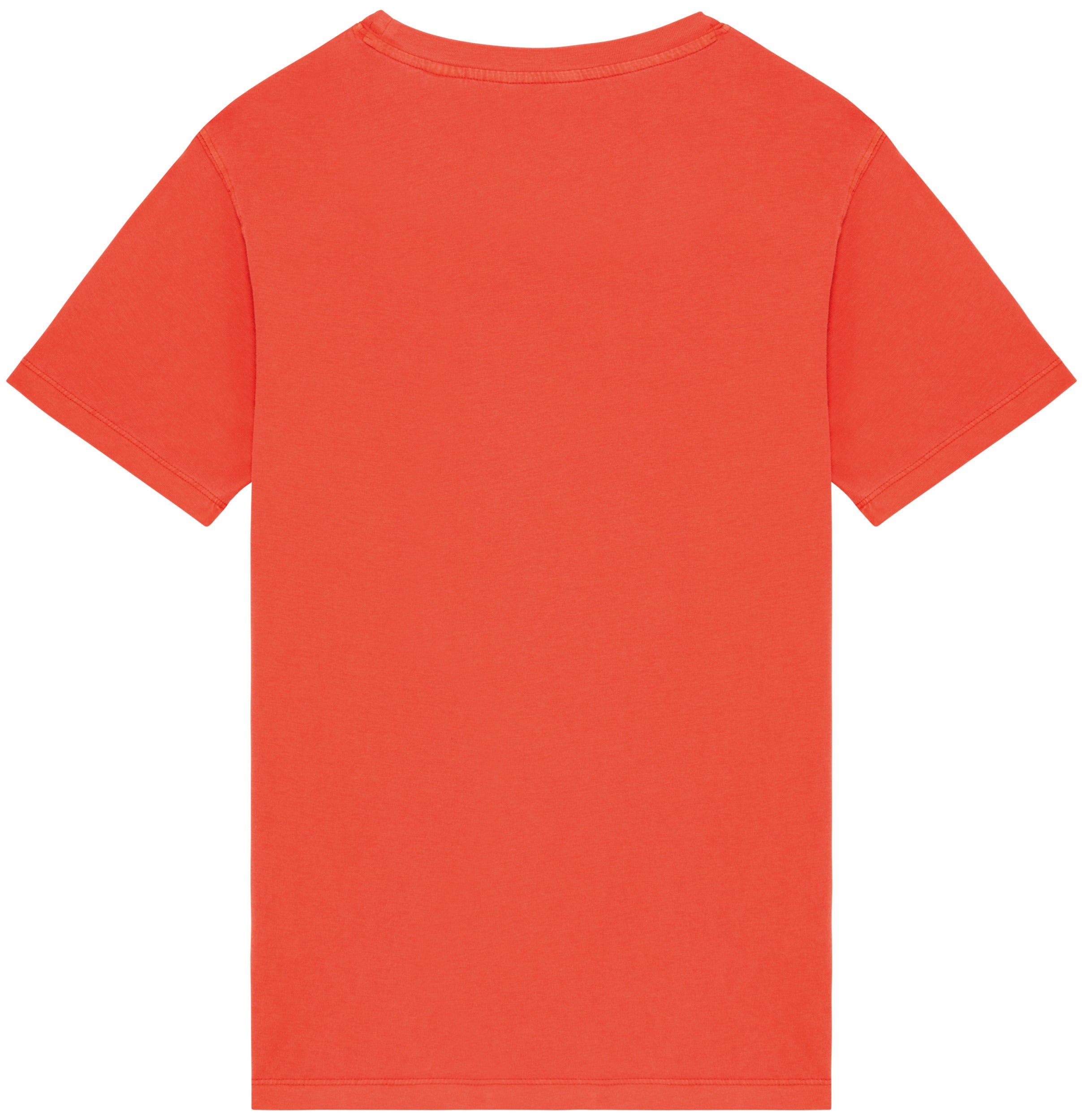 T-shirt com aspecto lavado unisexo