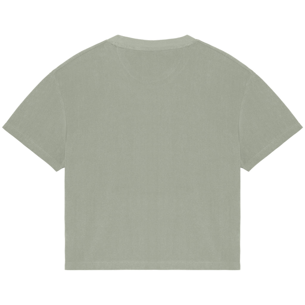 T-shirt em malha turca de senhora Eco