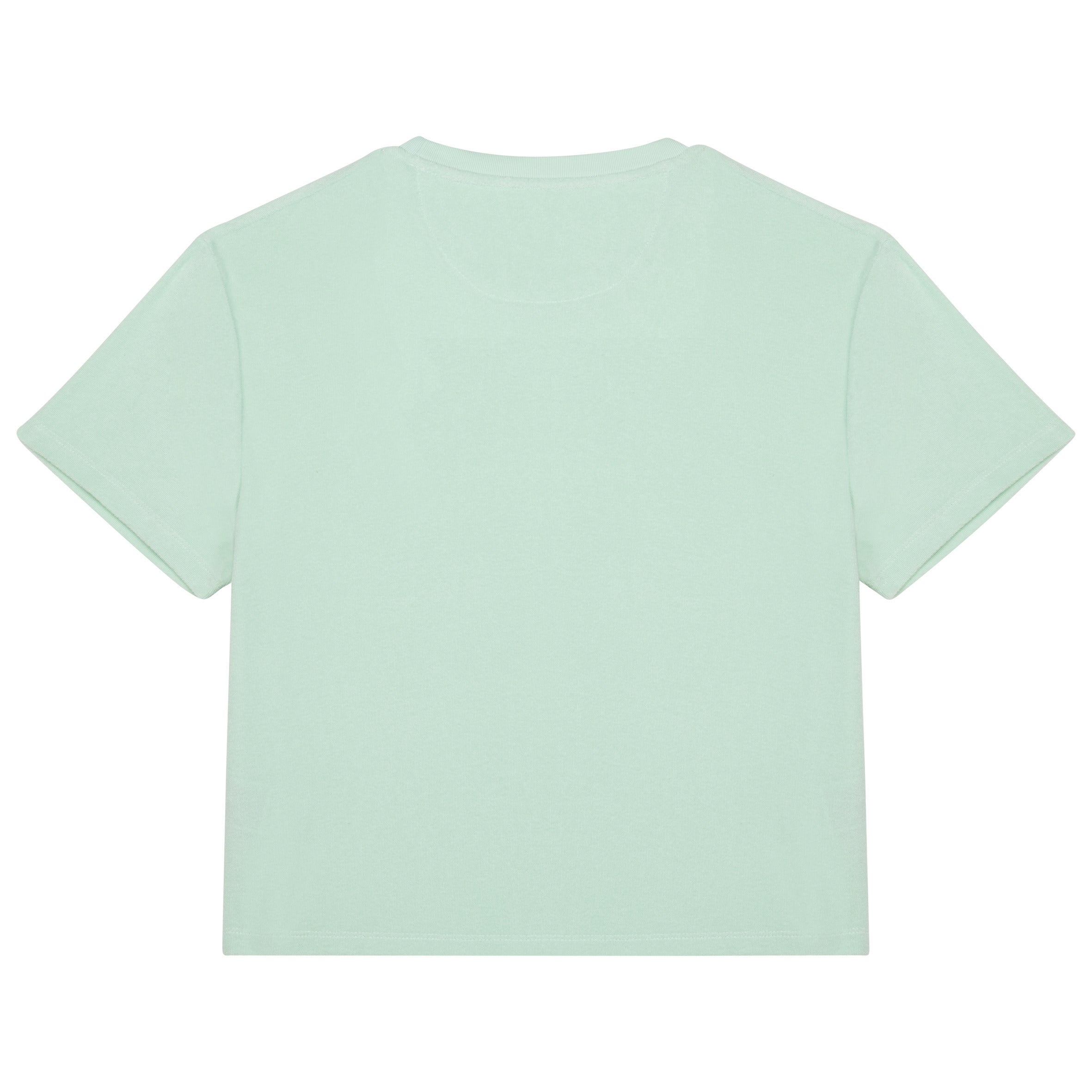 T-shirt em malha turca de senhora Eco