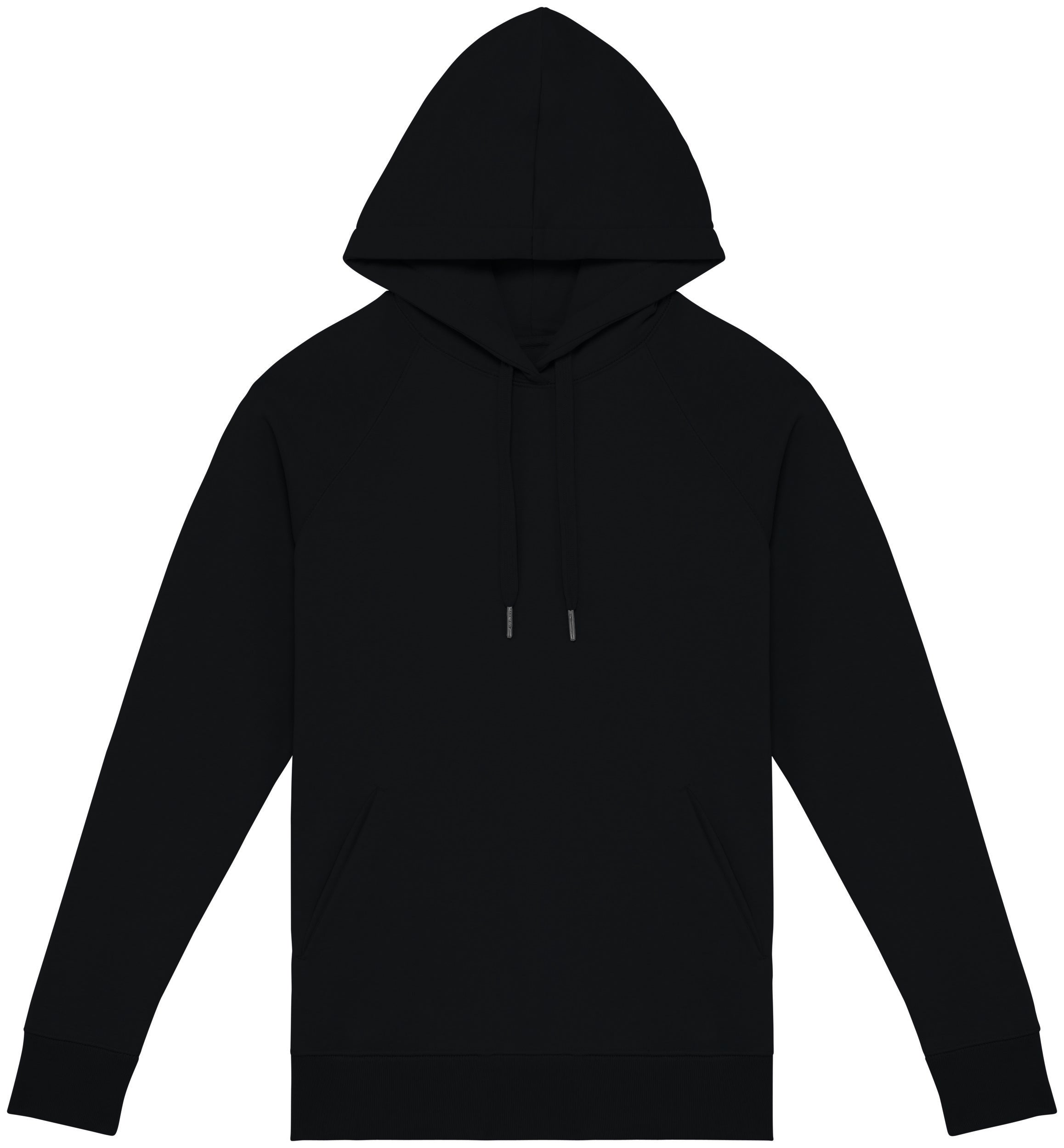 Sweatshirt raglan eco-responsável com capuz de senhora