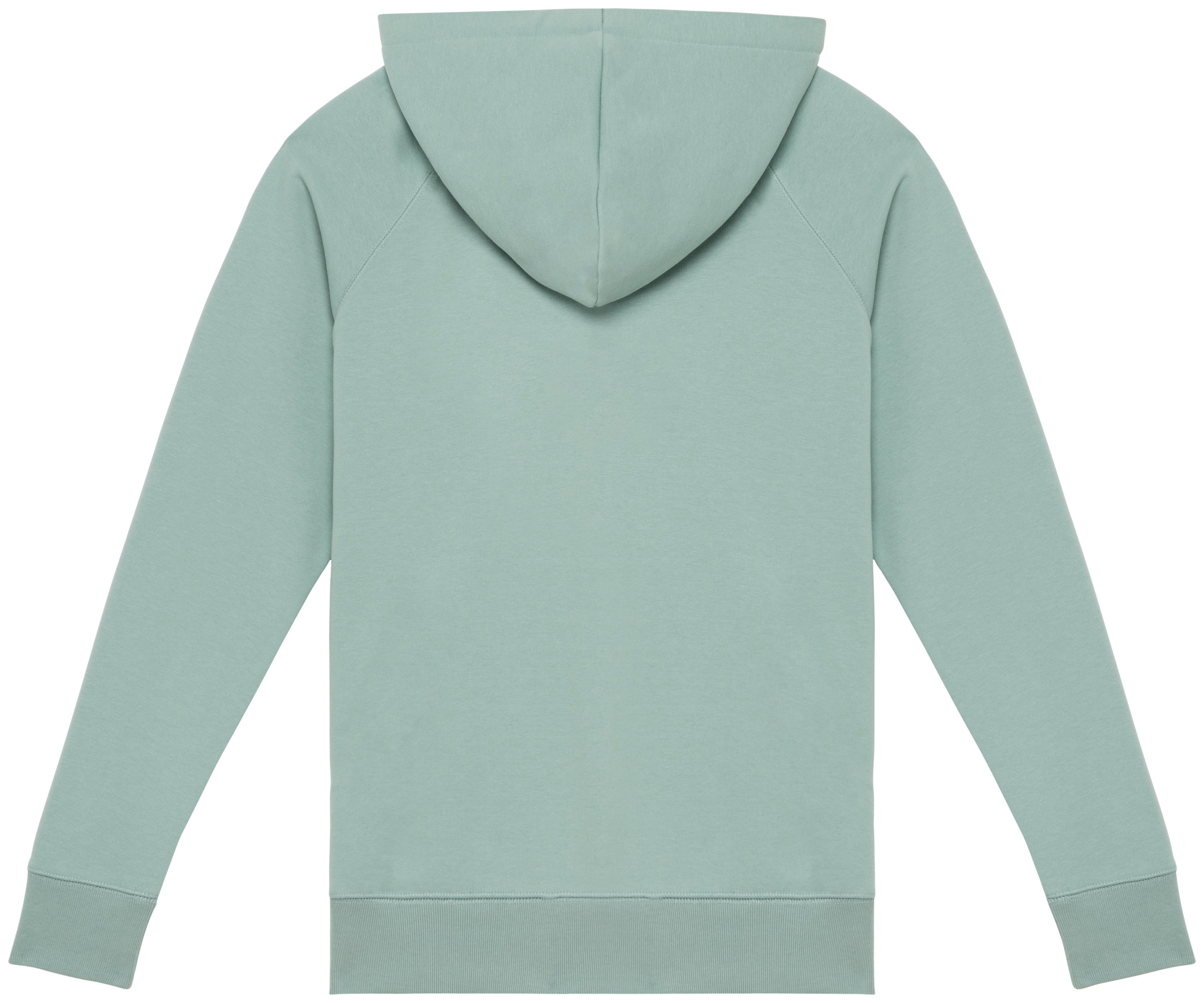 Sweatshirt raglan eco-responsável com capuz de senhora