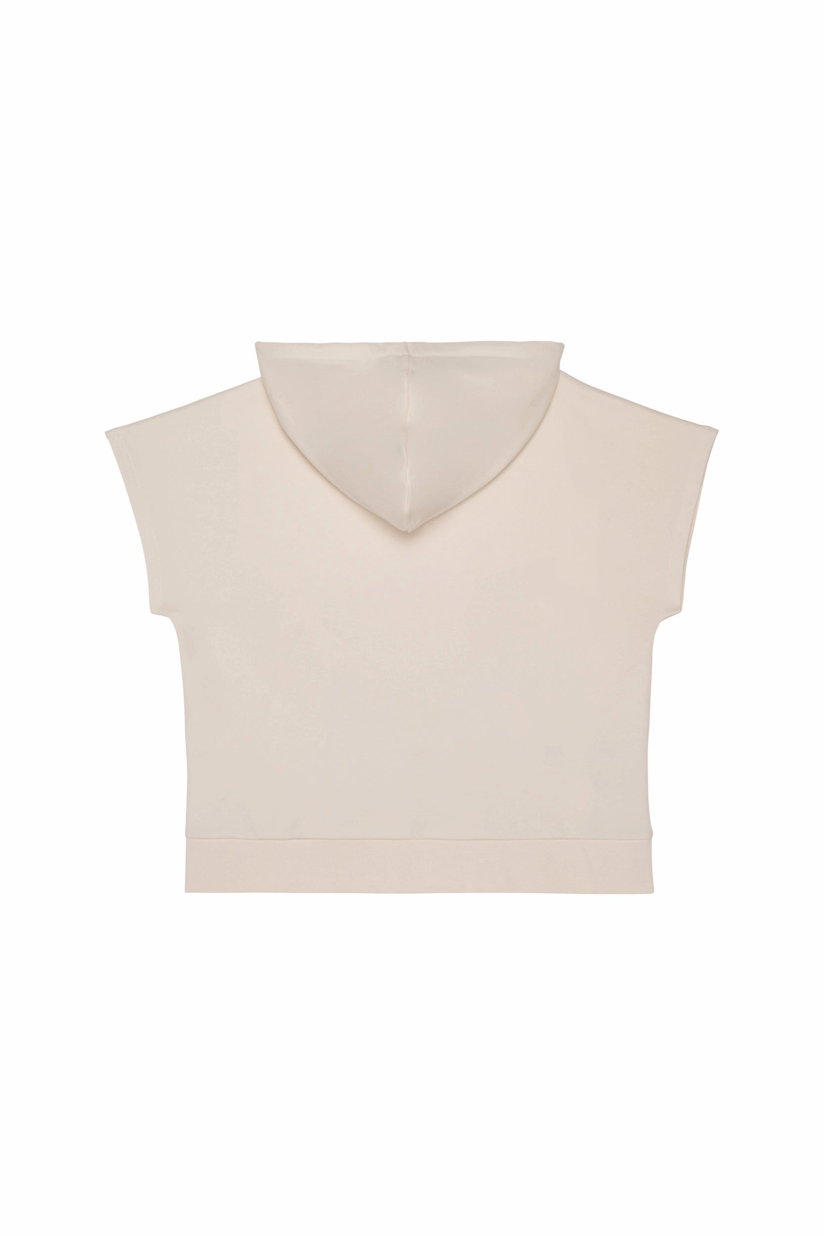 Sweatshirt eco-responsável oversize sem manga French Terry de senhora