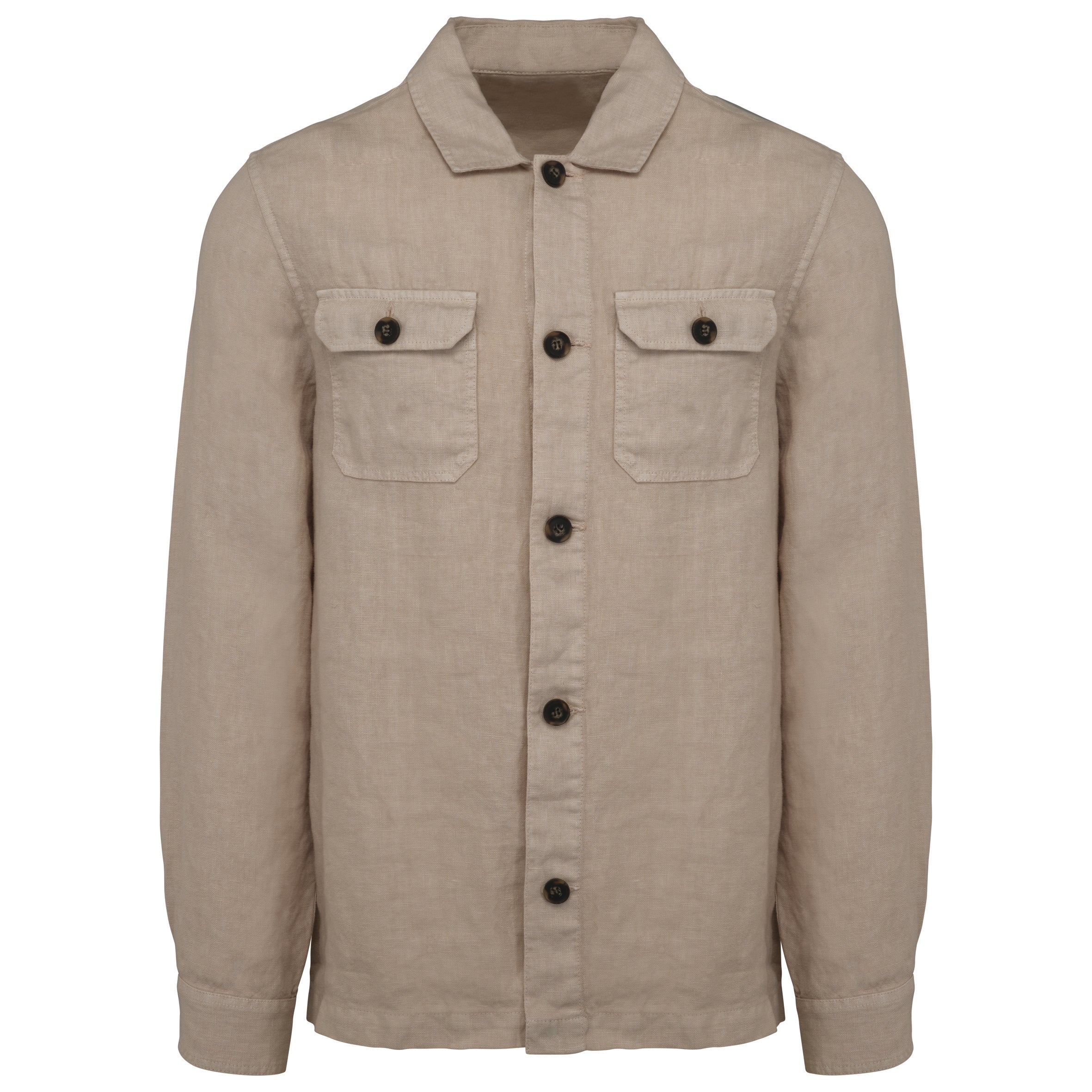 Sobrecamisa 100% linho washed