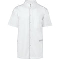 Bata poliéster/algodão com molas de pressão de homem