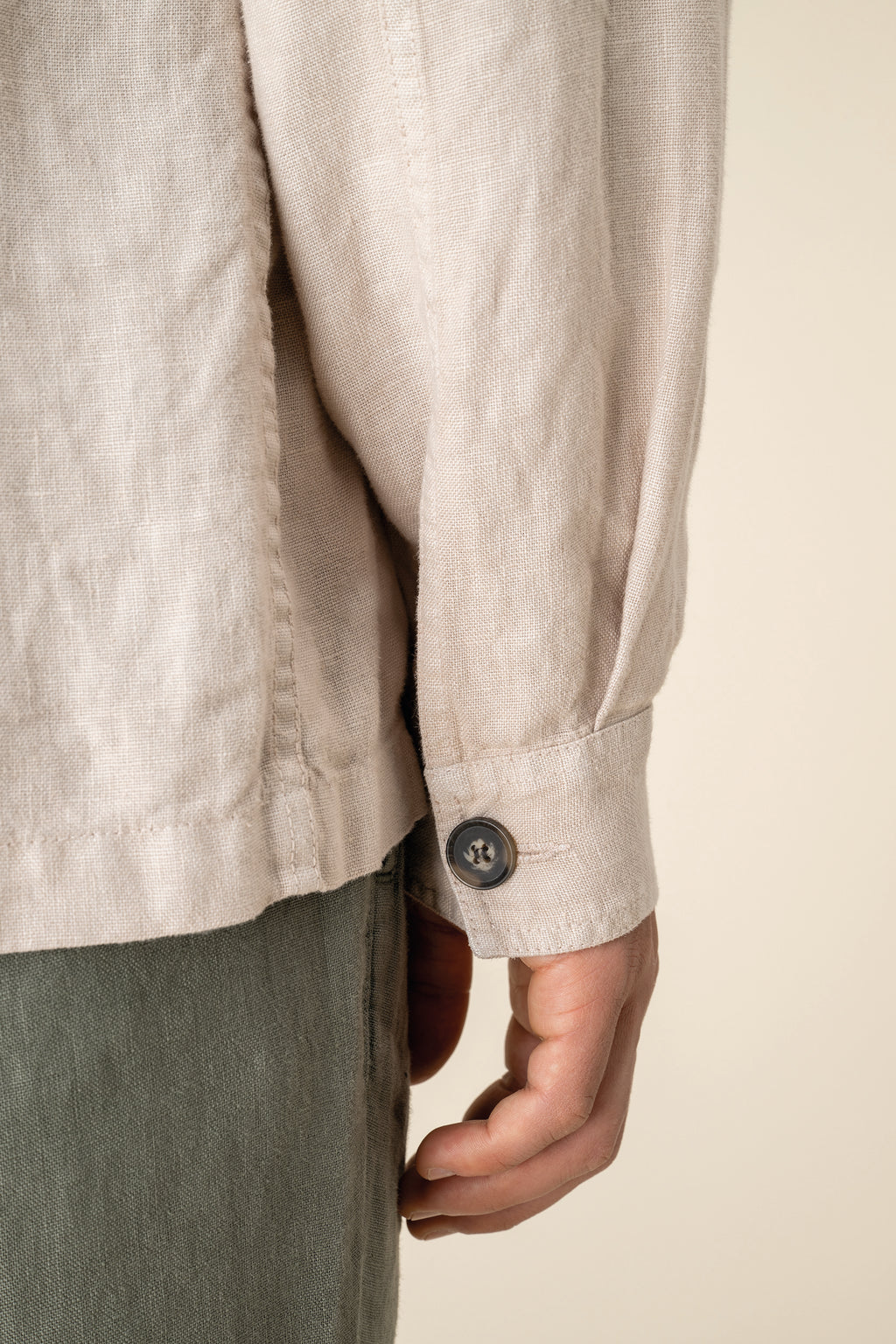 Sobrecamisa 100% linho washed