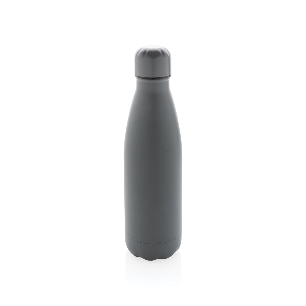 Garrafa de aço inoxidável a vácuo de cor sólida, 500 ml
