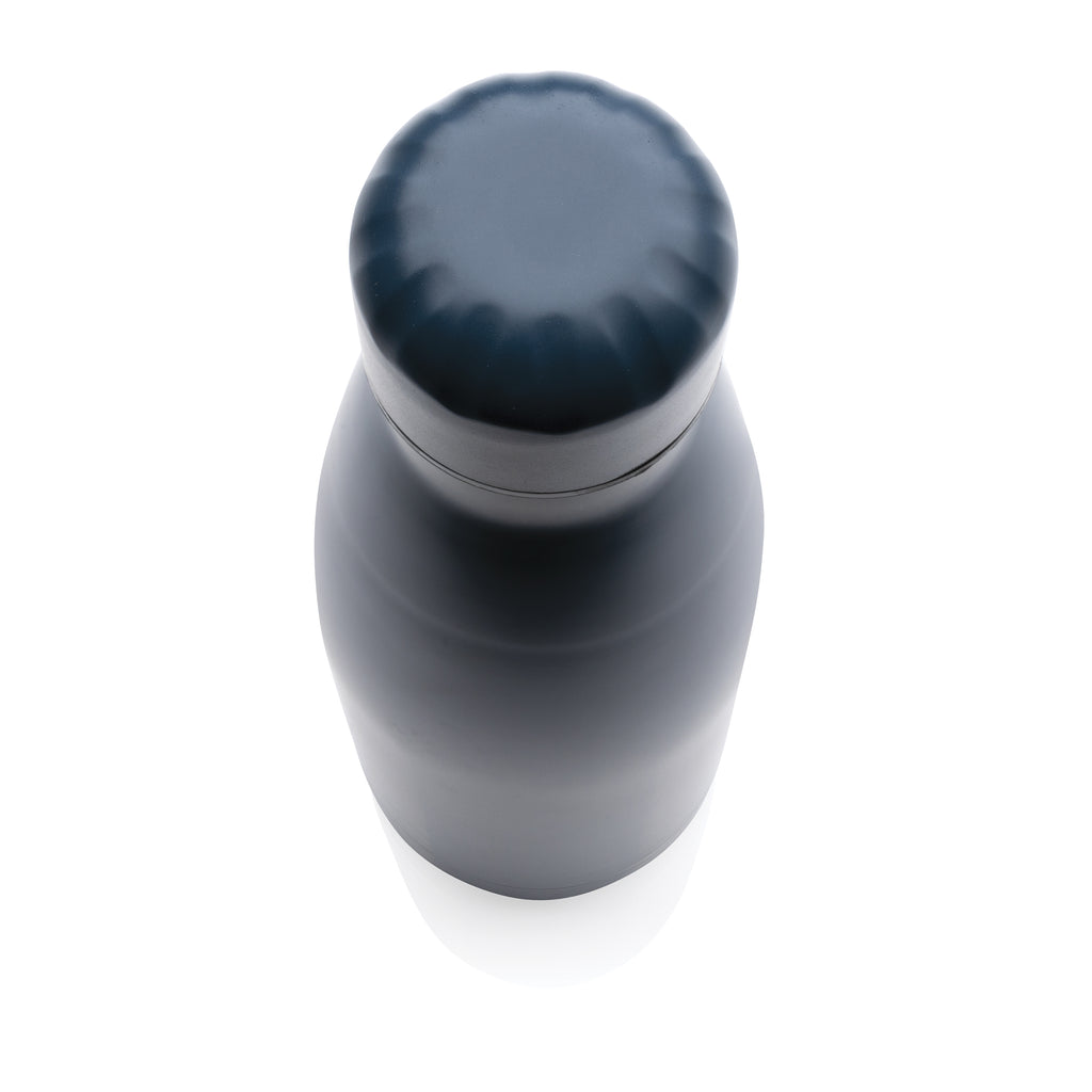 Garrafa de aço inoxidável a vácuo de cor sólida, 500 ml