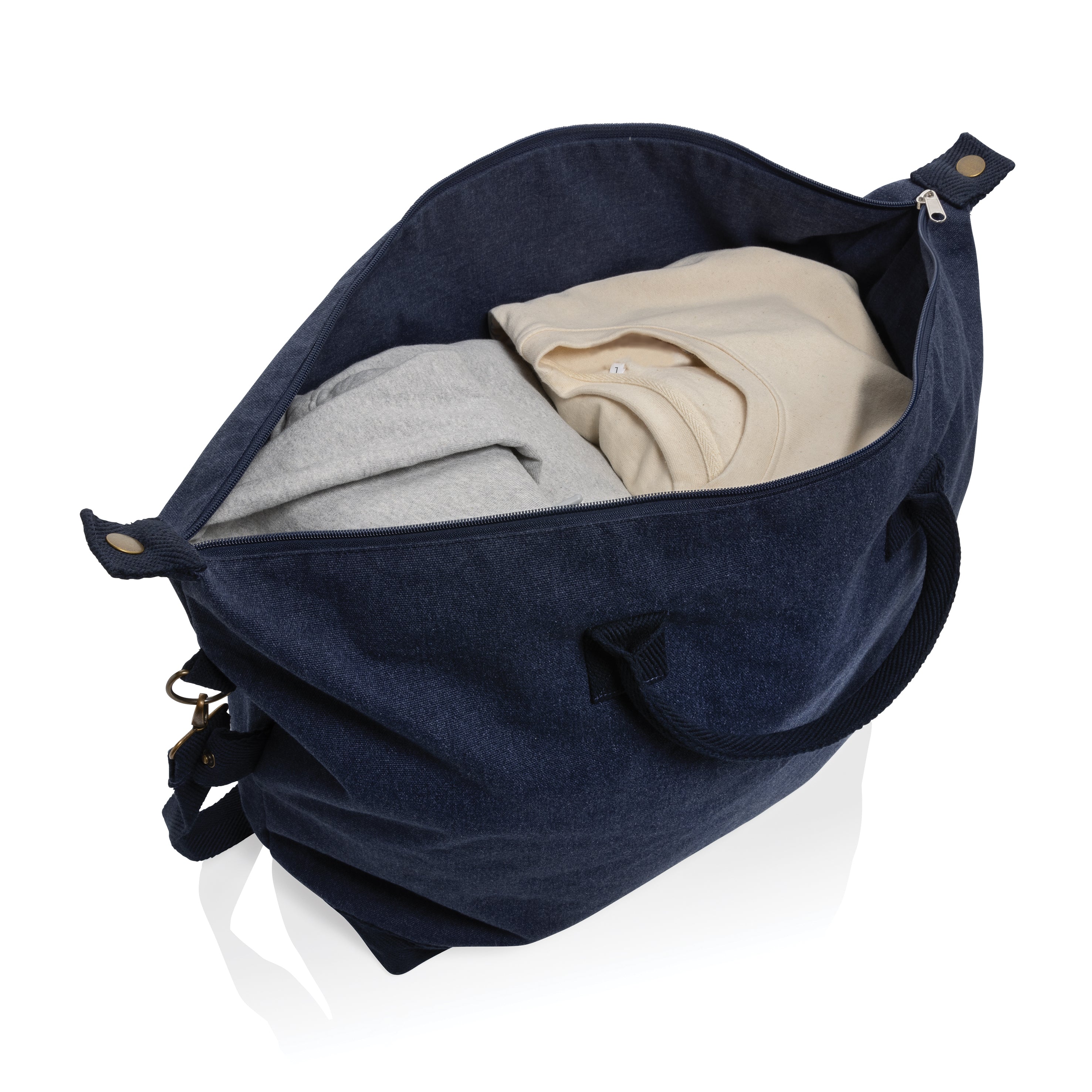 Mala de fim de semana Kezar AWARE™ em lona reciclada de 500 g