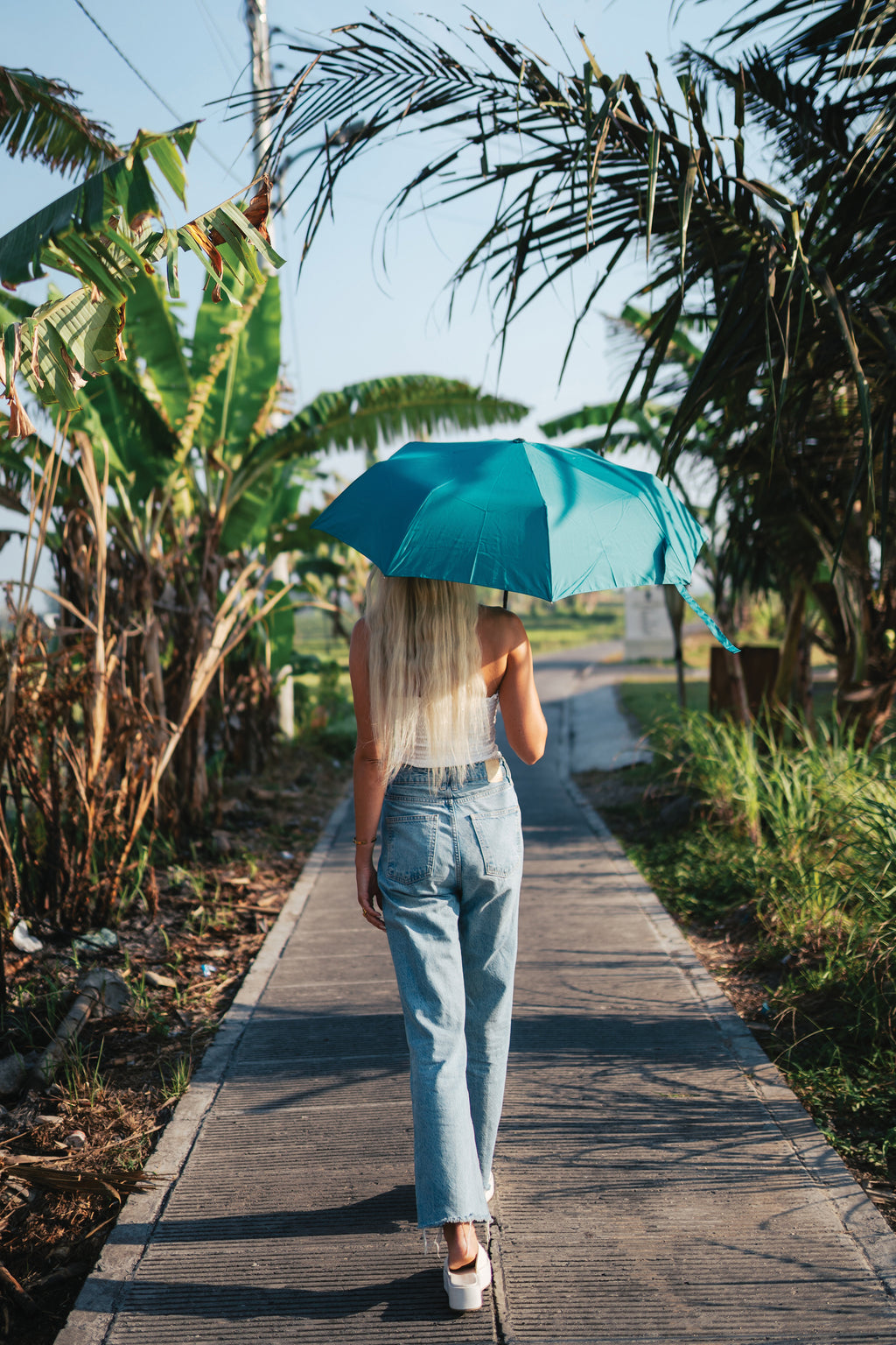 Chapéu de Chuva 190T mini auto