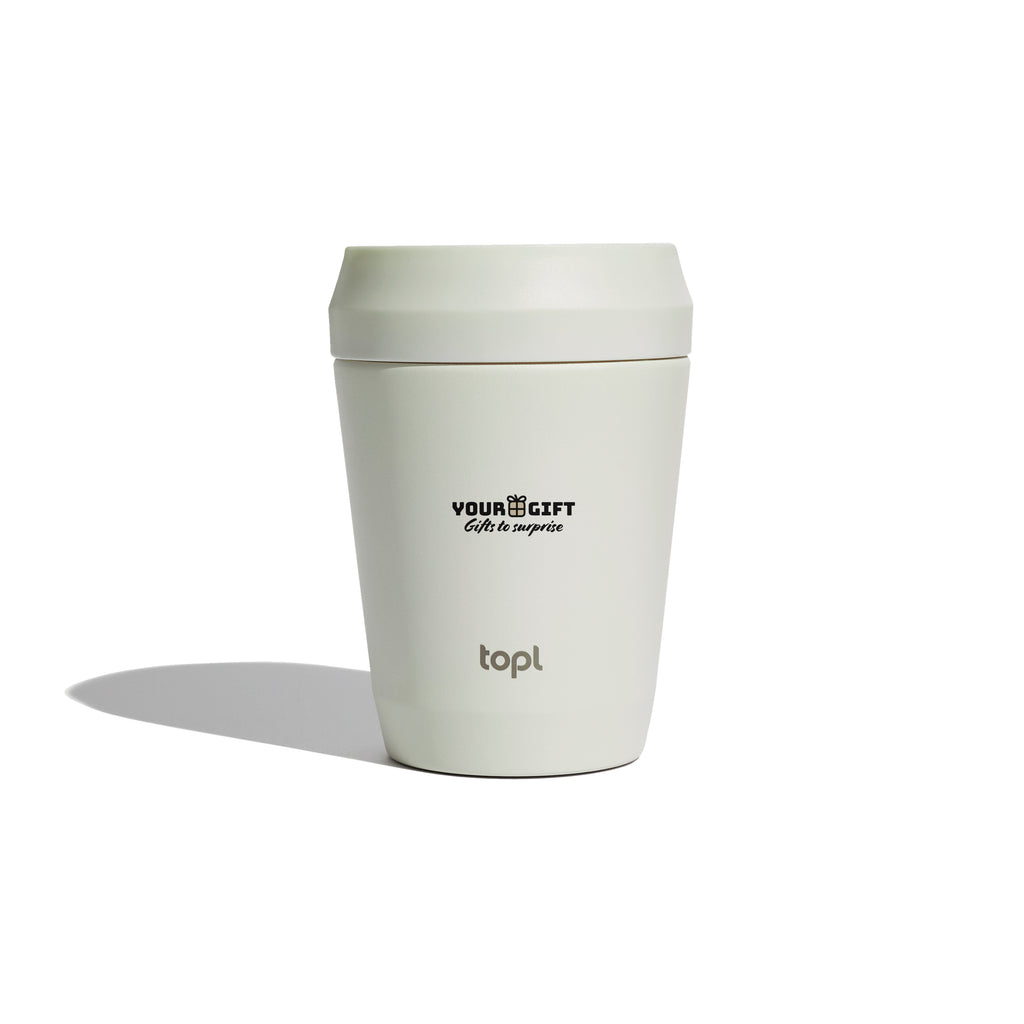 Copo térmico de aço reciclado, 235ml