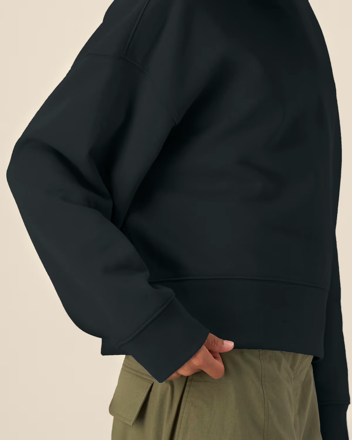 Sweater com capuz Fit Oversised Voicer,  400 G