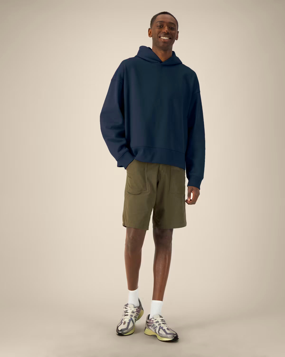 Sweater com capuz Fit Oversised Voicer,  400 G