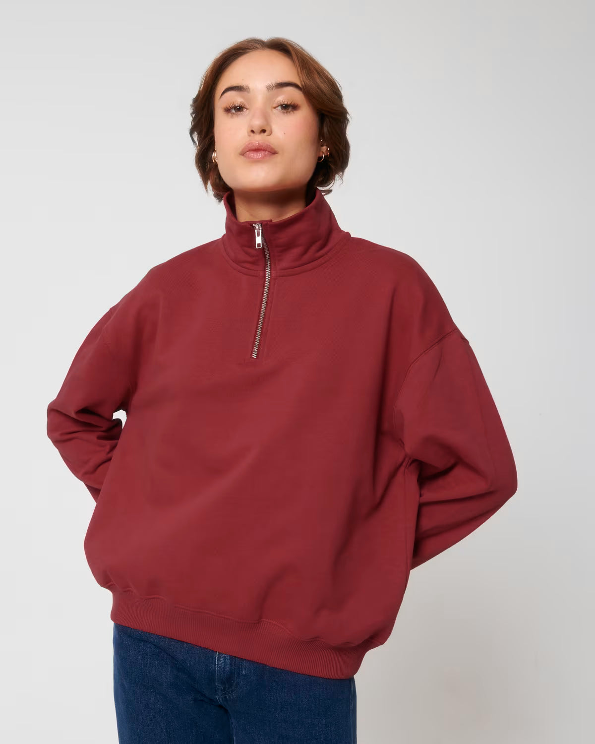 Sweatshirt com fecho Miller Dry