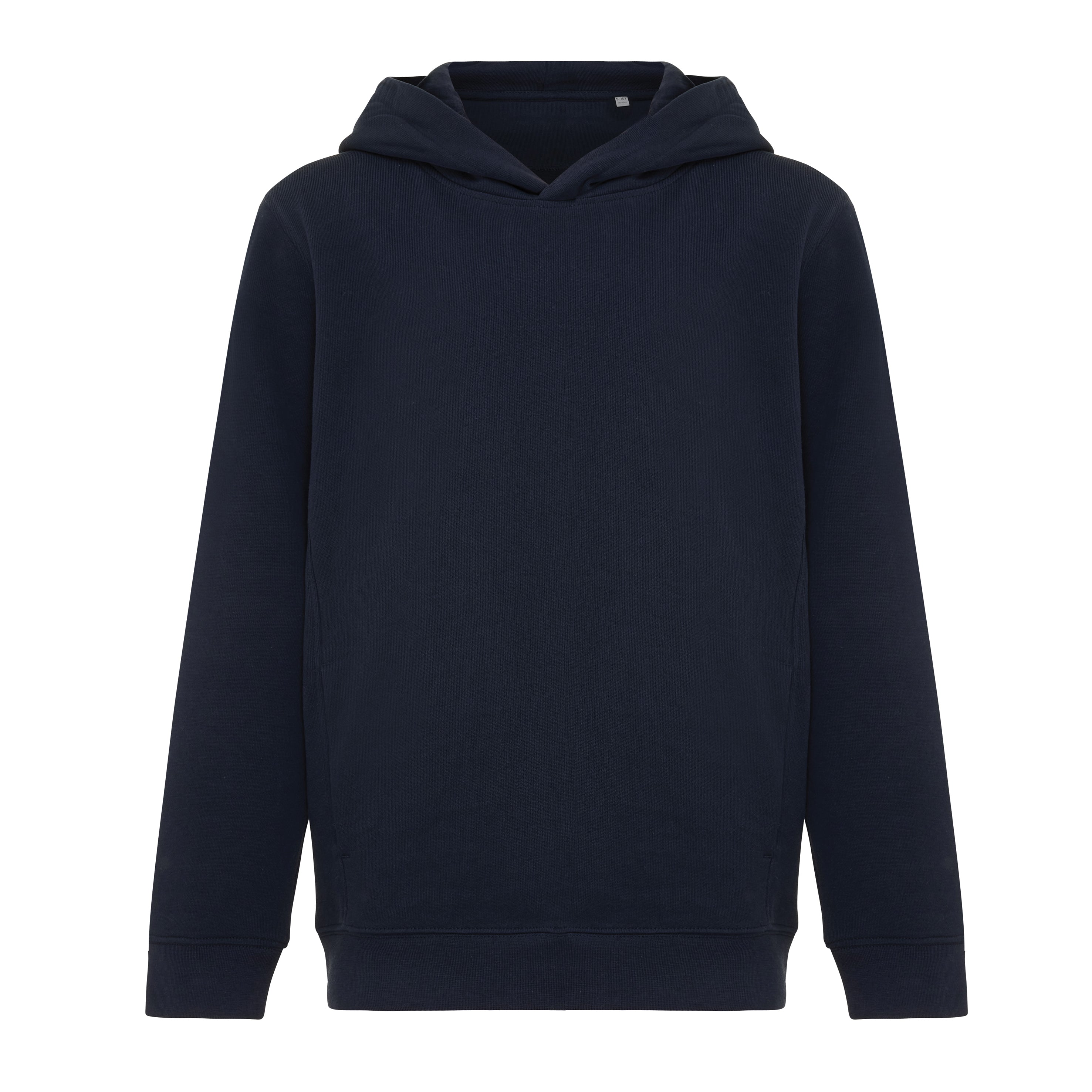 Sweatshirt de criança em algodão reciclado com bolsos laterais.