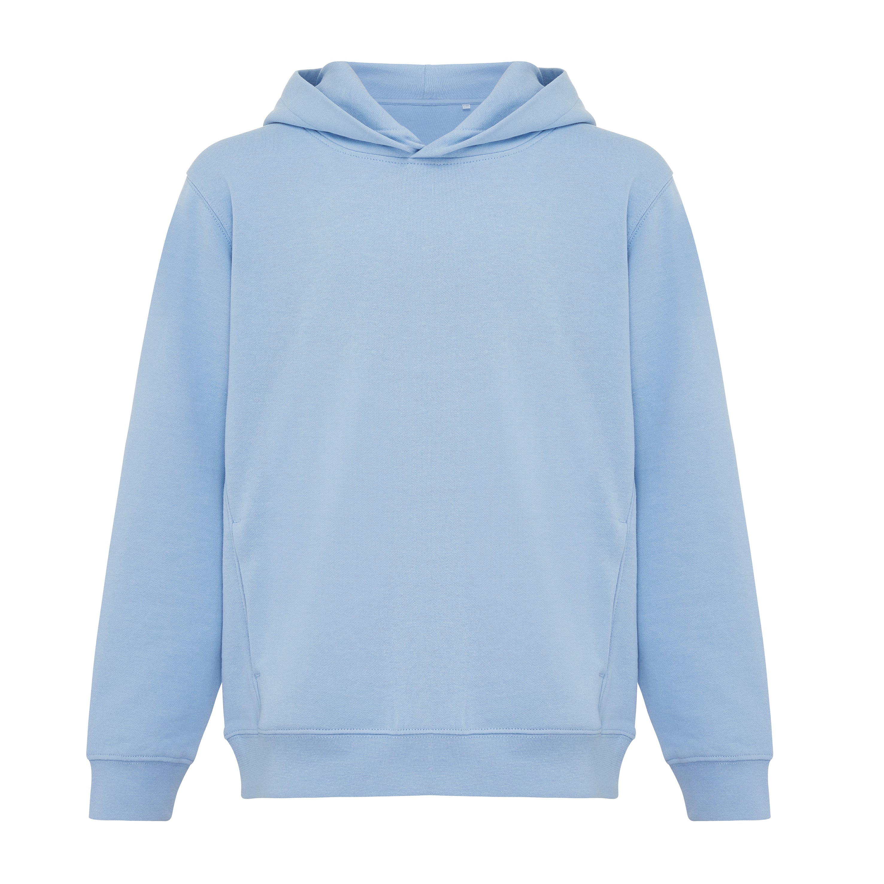 Sweatshirt de criança em algodão reciclado com bolsos laterais.