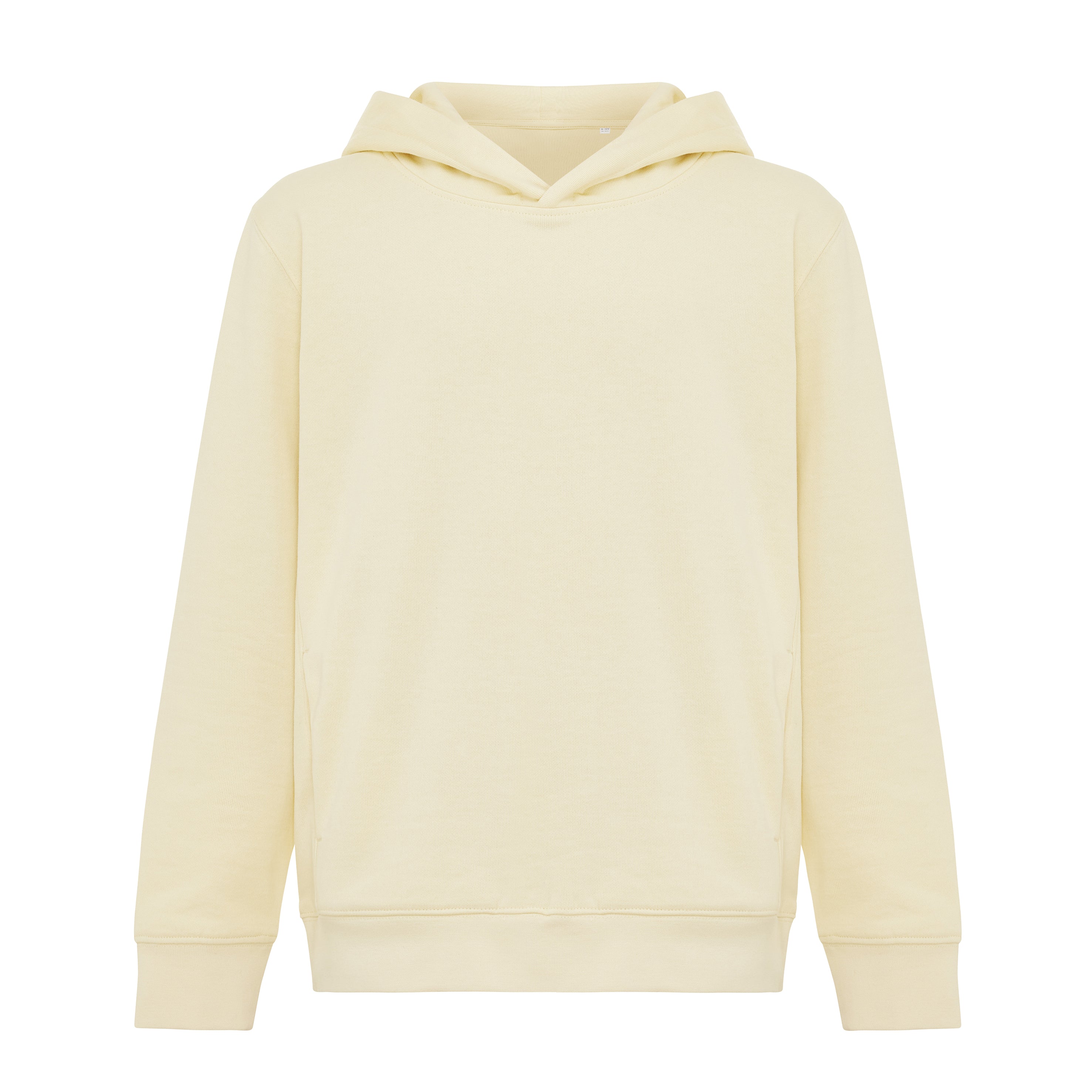 Sweatshirt de criança em algodão reciclado com bolsos laterais.