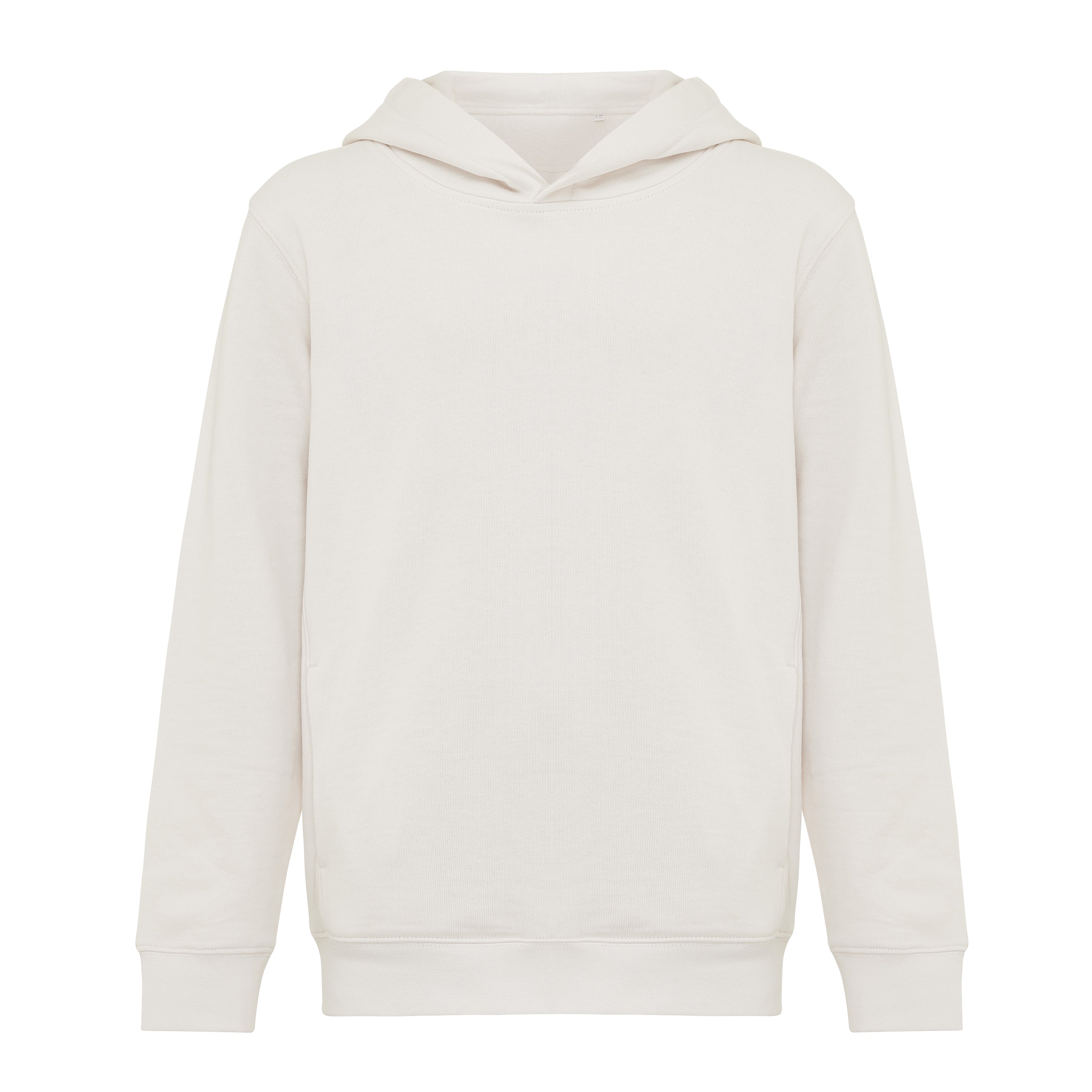 Sweatshirt de criança em algodão reciclado com bolsos laterais.