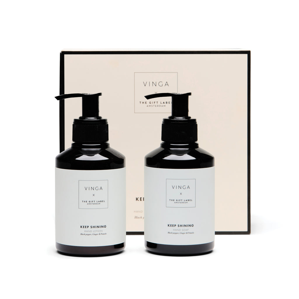 Conjunto de oferta para o cuidado das mãos VINGA x TGL